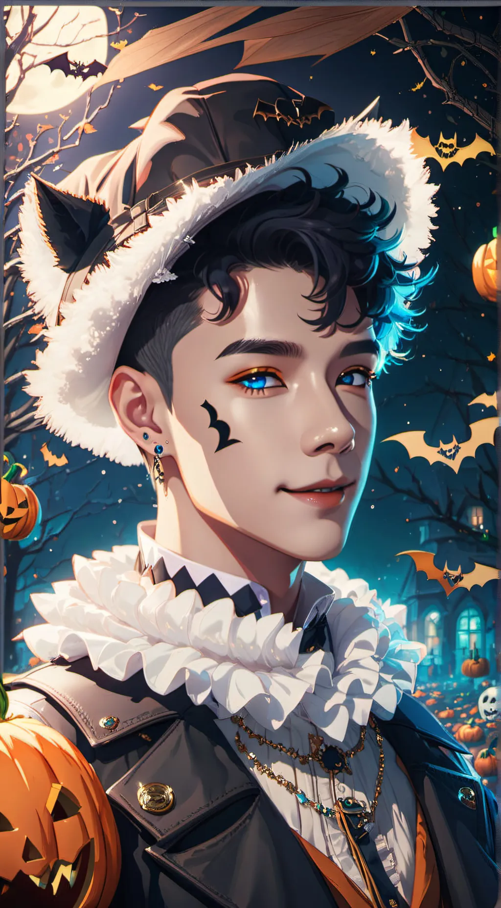 ai character: Cameron  background