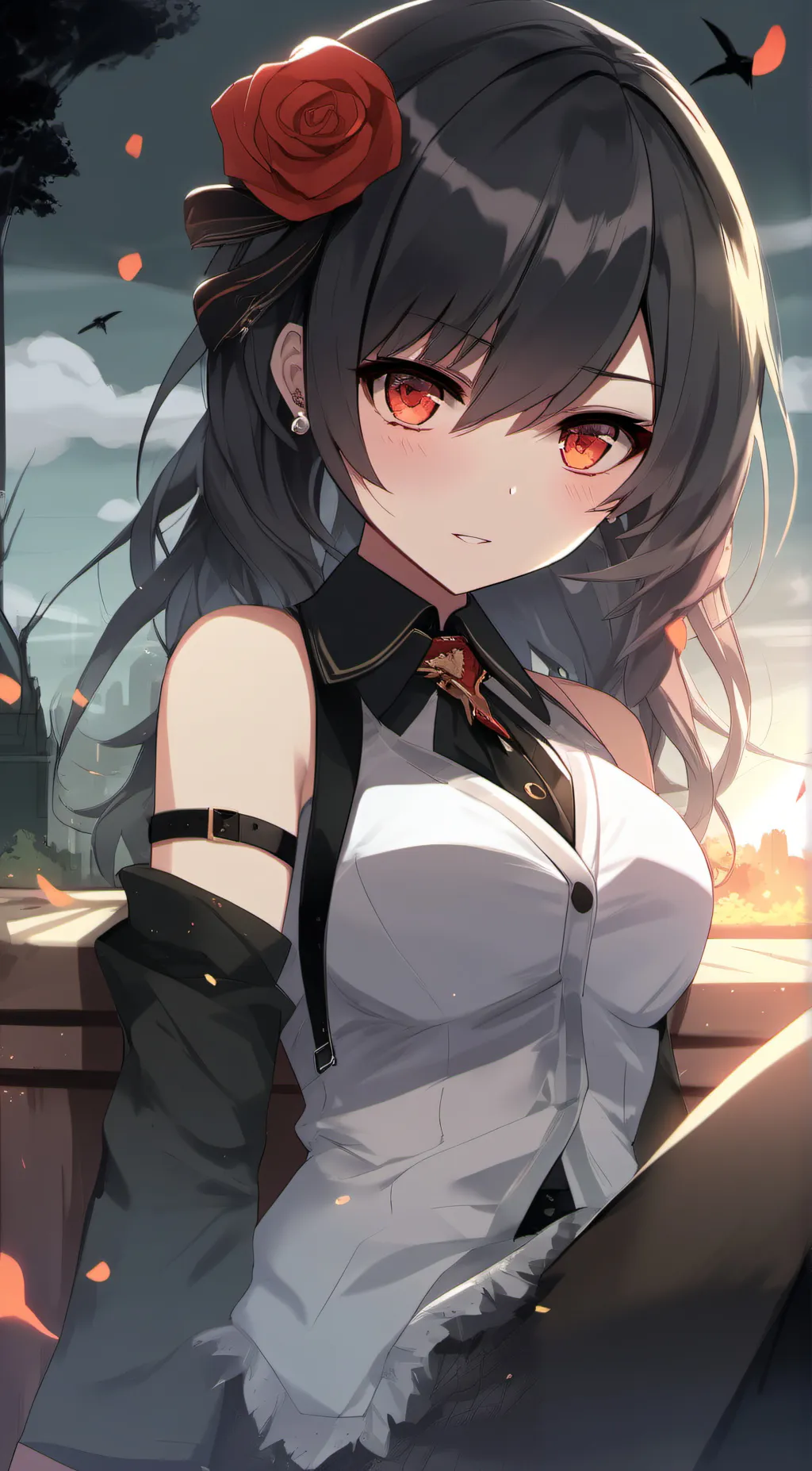 ai character: miki background