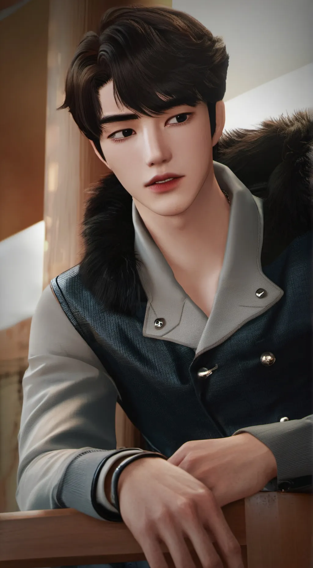 ai character: Alex background