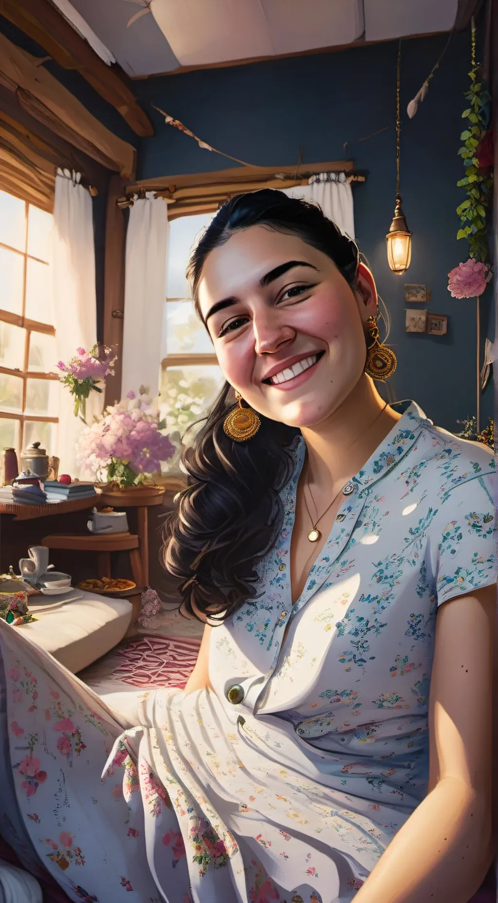 ai character: Emily background