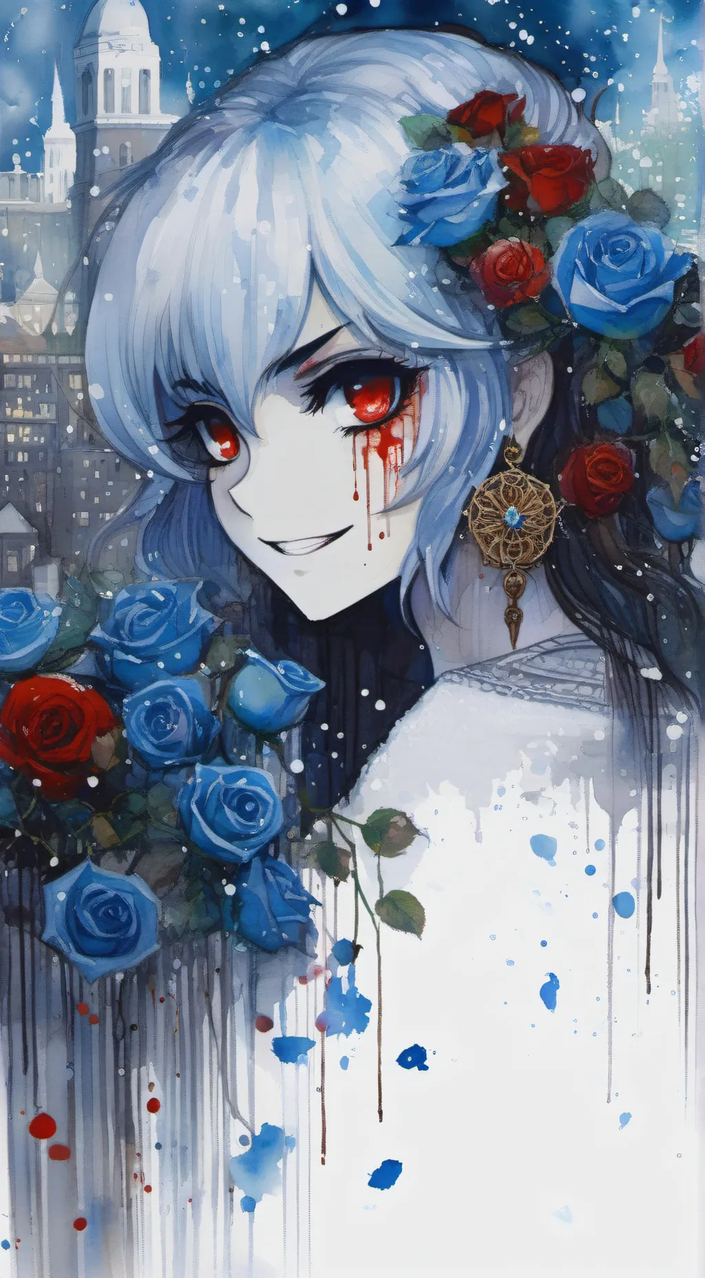 ai character: Anastasia background