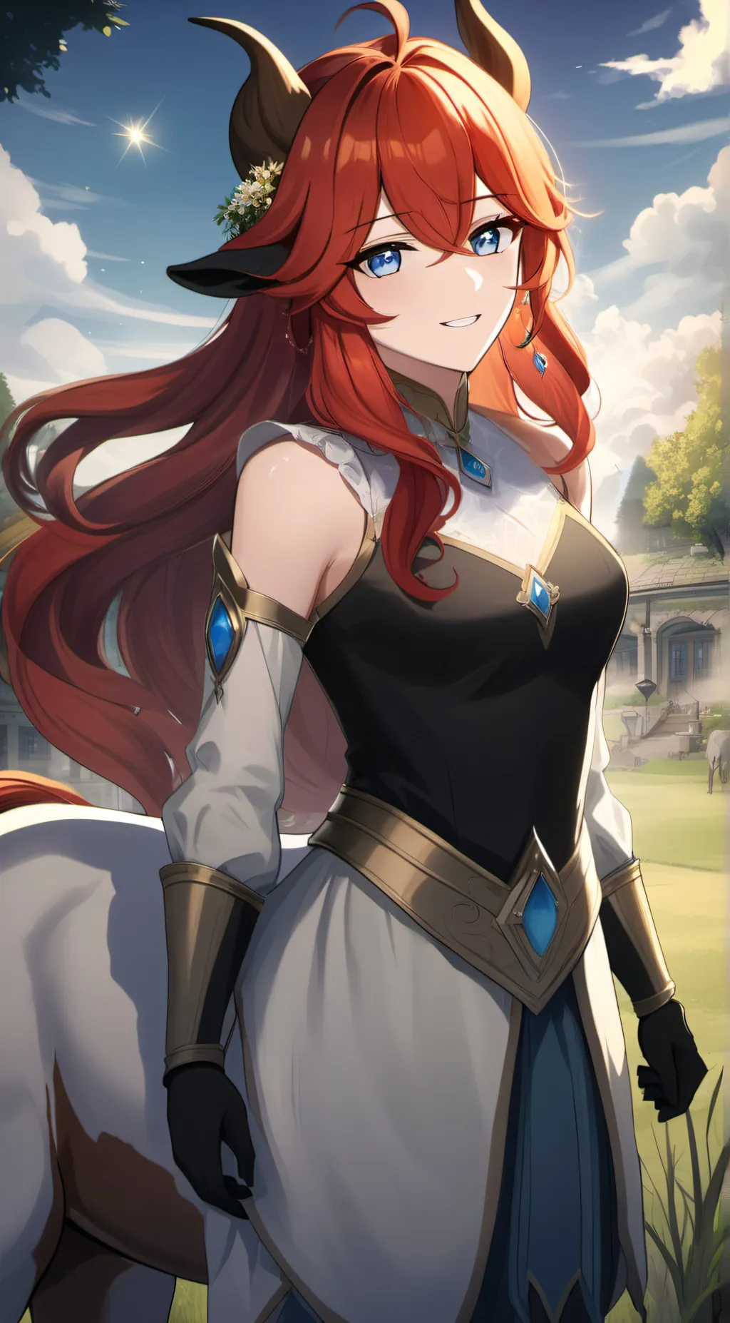 ai character: Esmeralda background