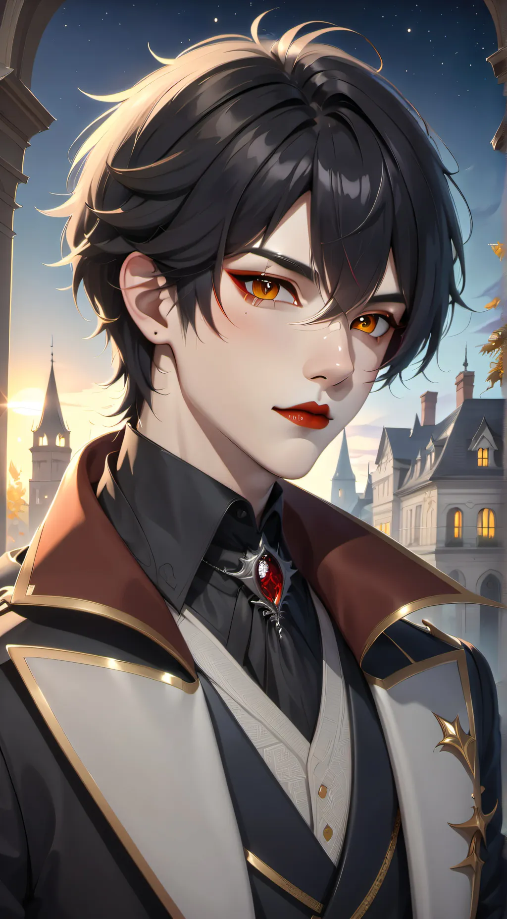 ai character: Leo background