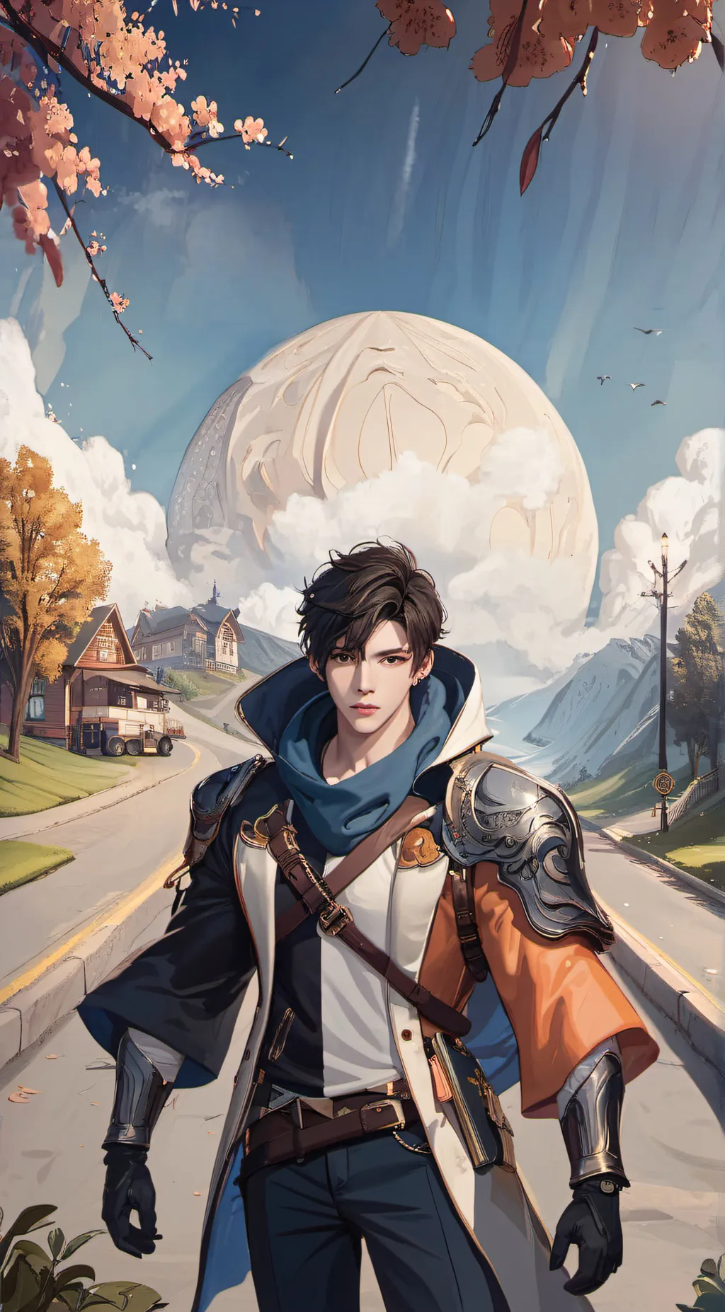 ai character: just is background