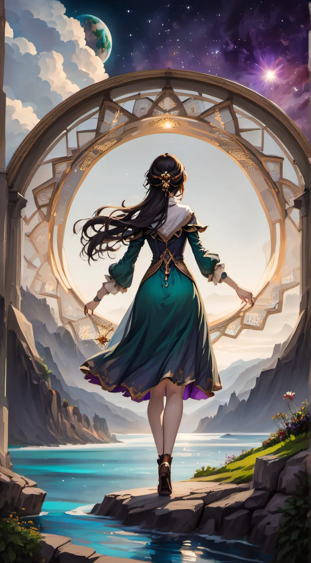 ai character: innersteller background
