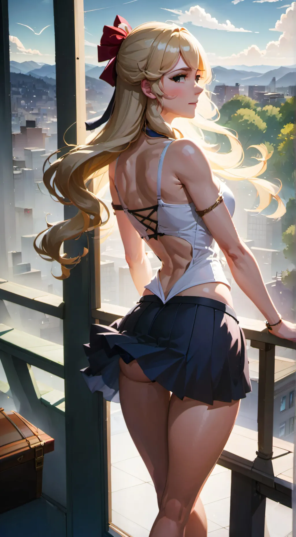 ai character: Cindy background