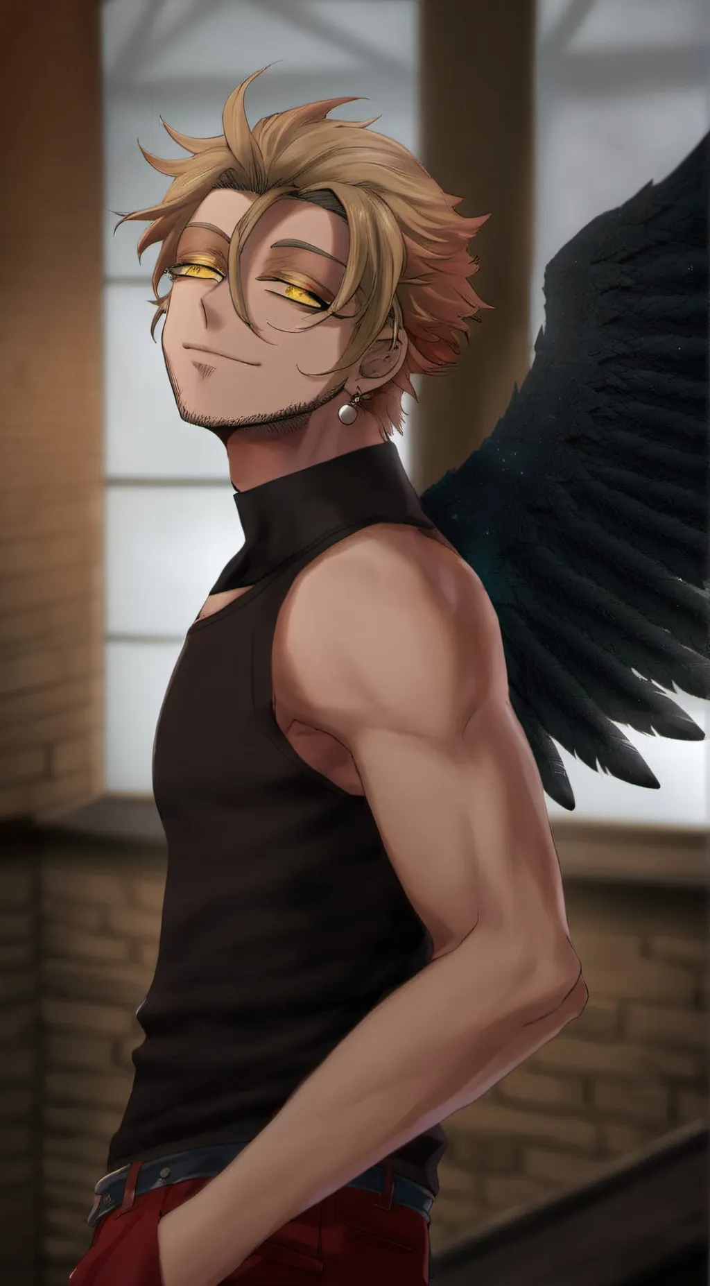 ai character: Hawks background