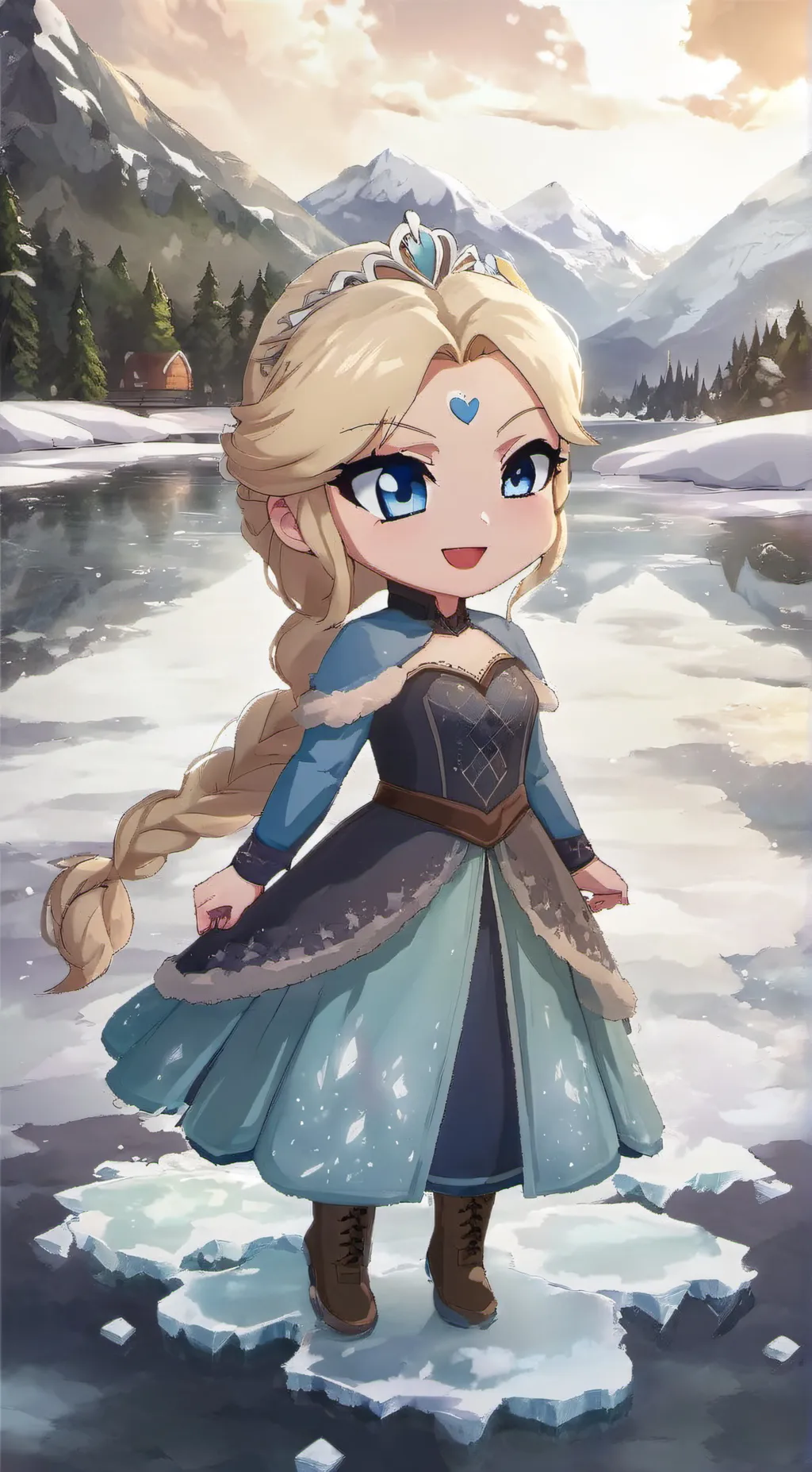 Talkie AI - Chat with Princess Elsa