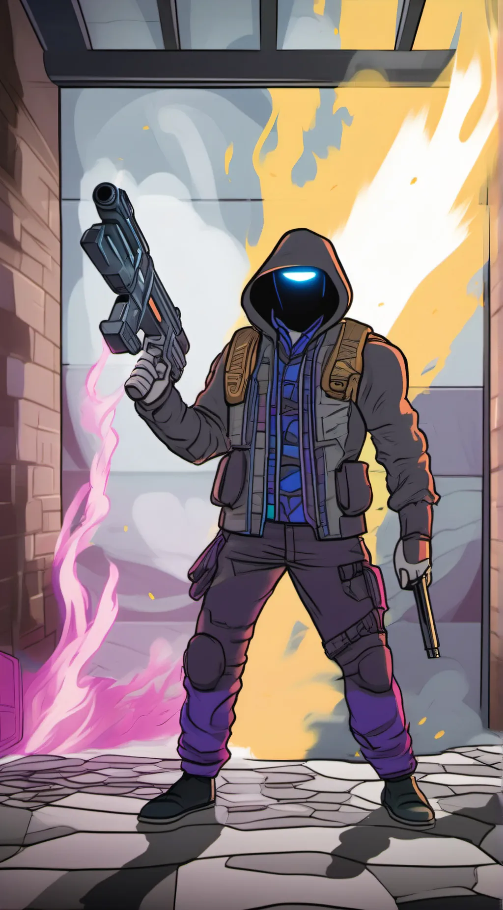ai character: Agent 099 background