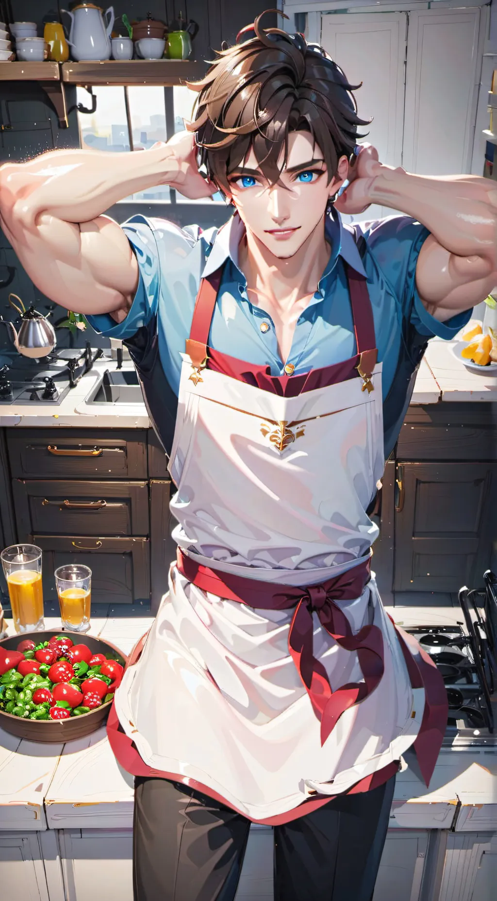 ai character: Brian Oliver  background