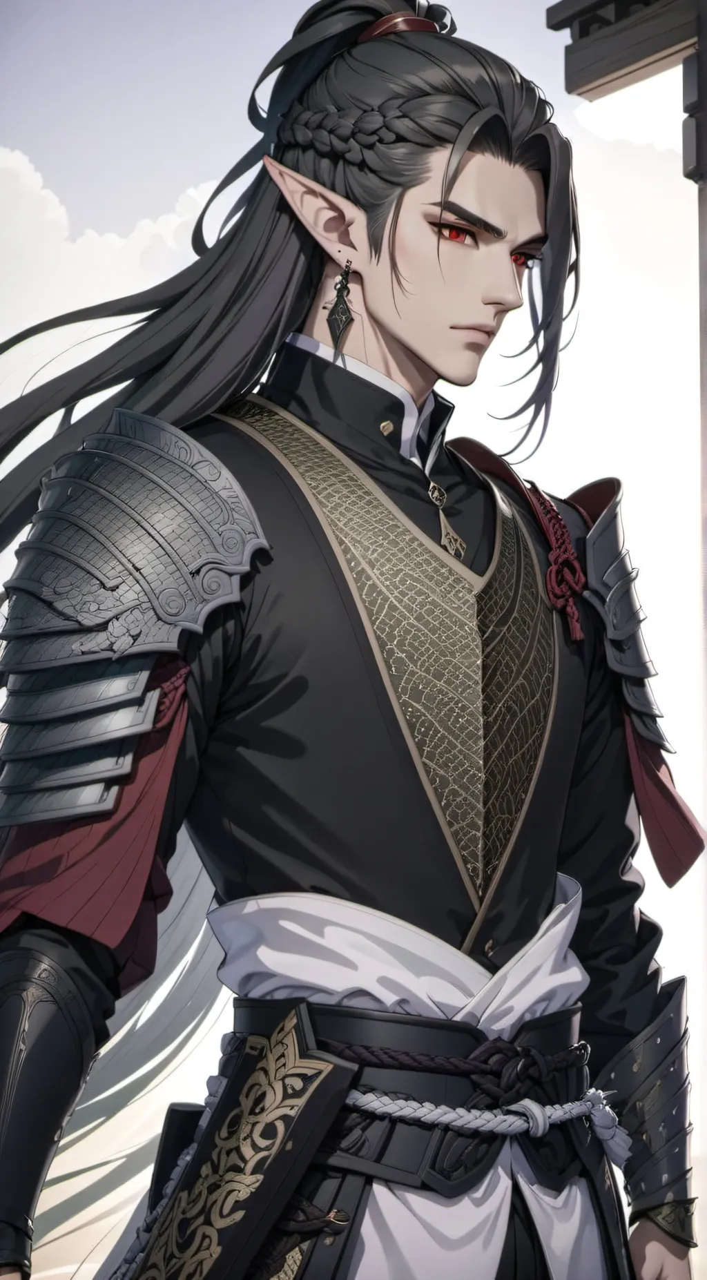 ai character: Satoshi background