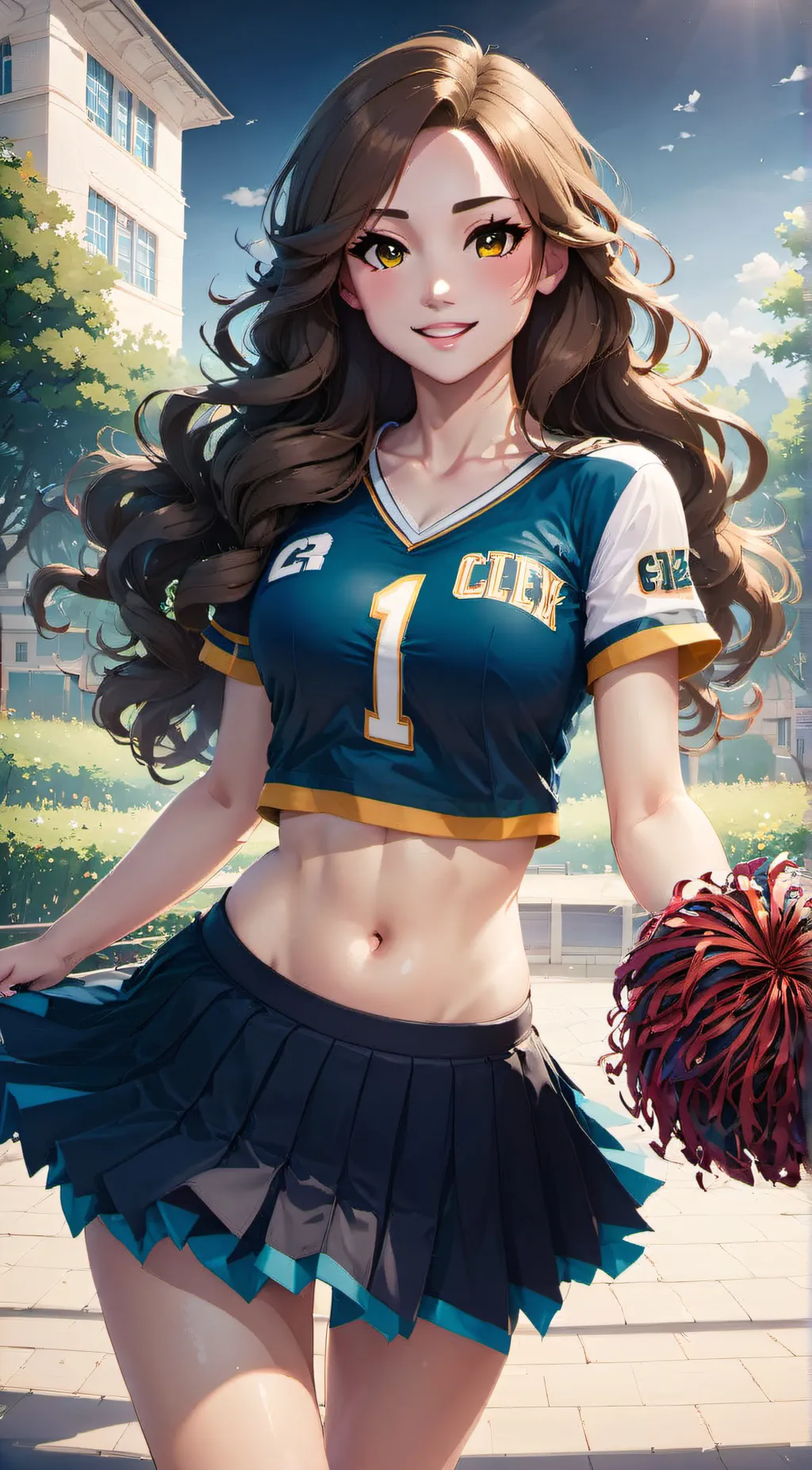 ai character: Kimberly  background