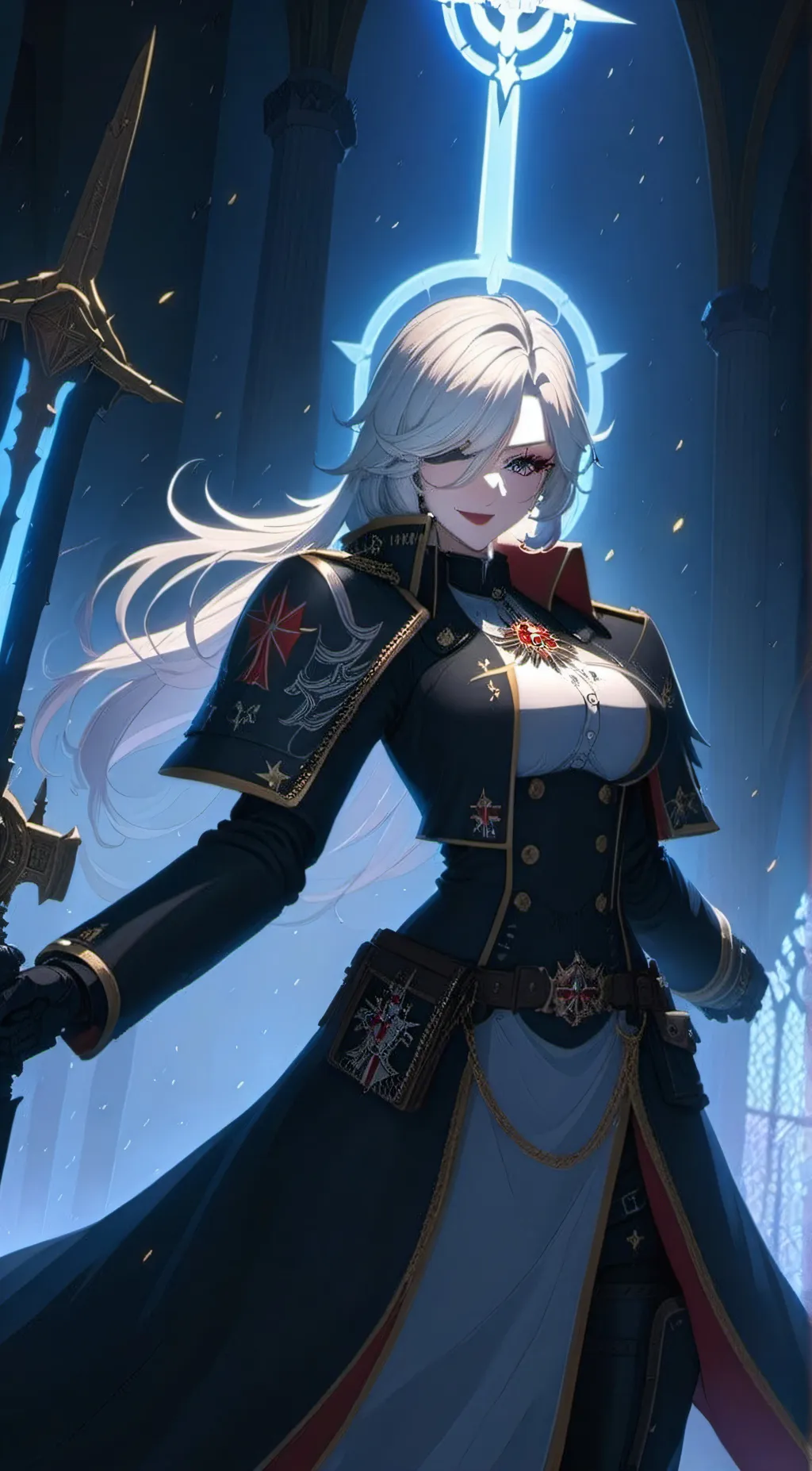 ai character: Sister Aquaria background