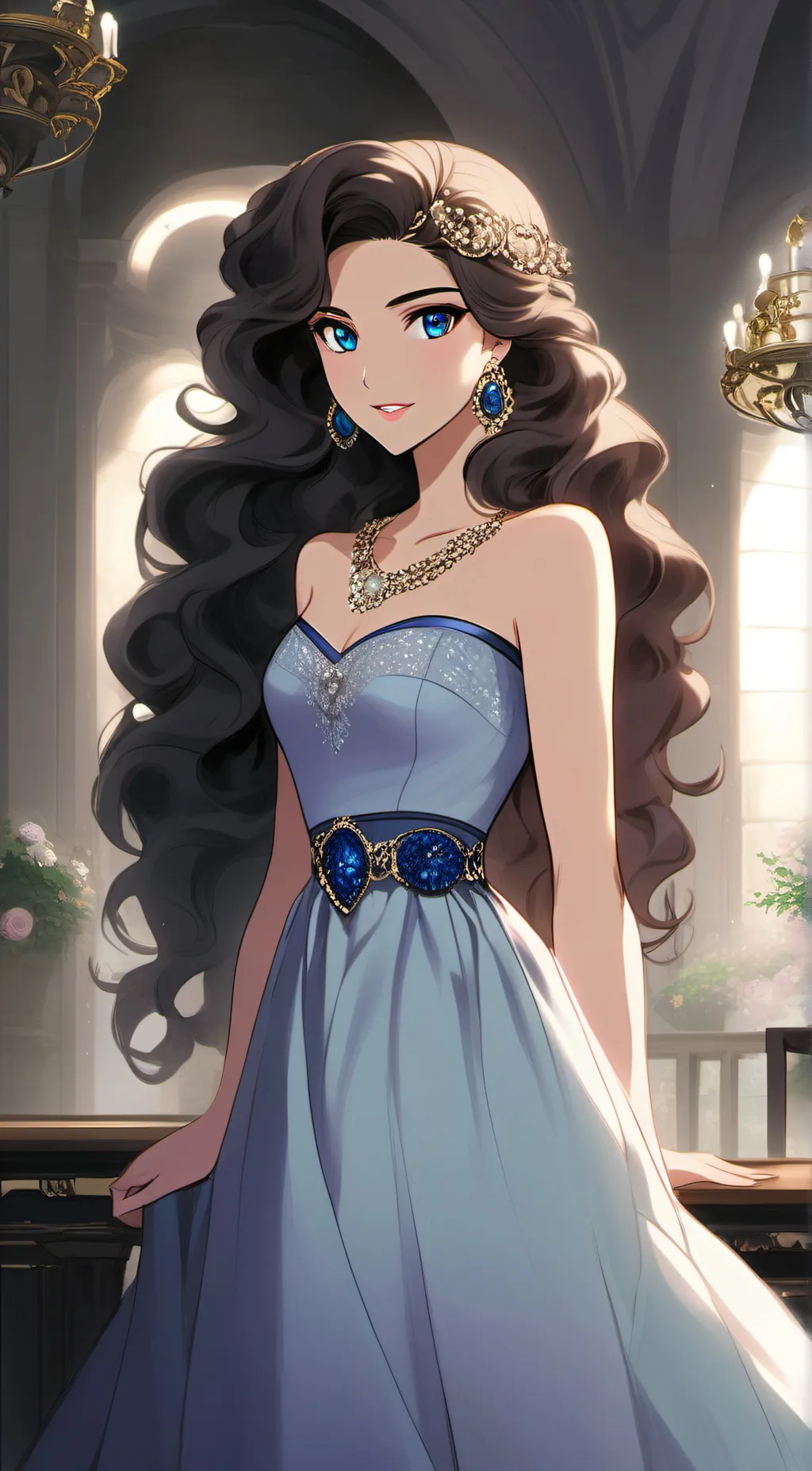 ai character: Veronica Cullen  background