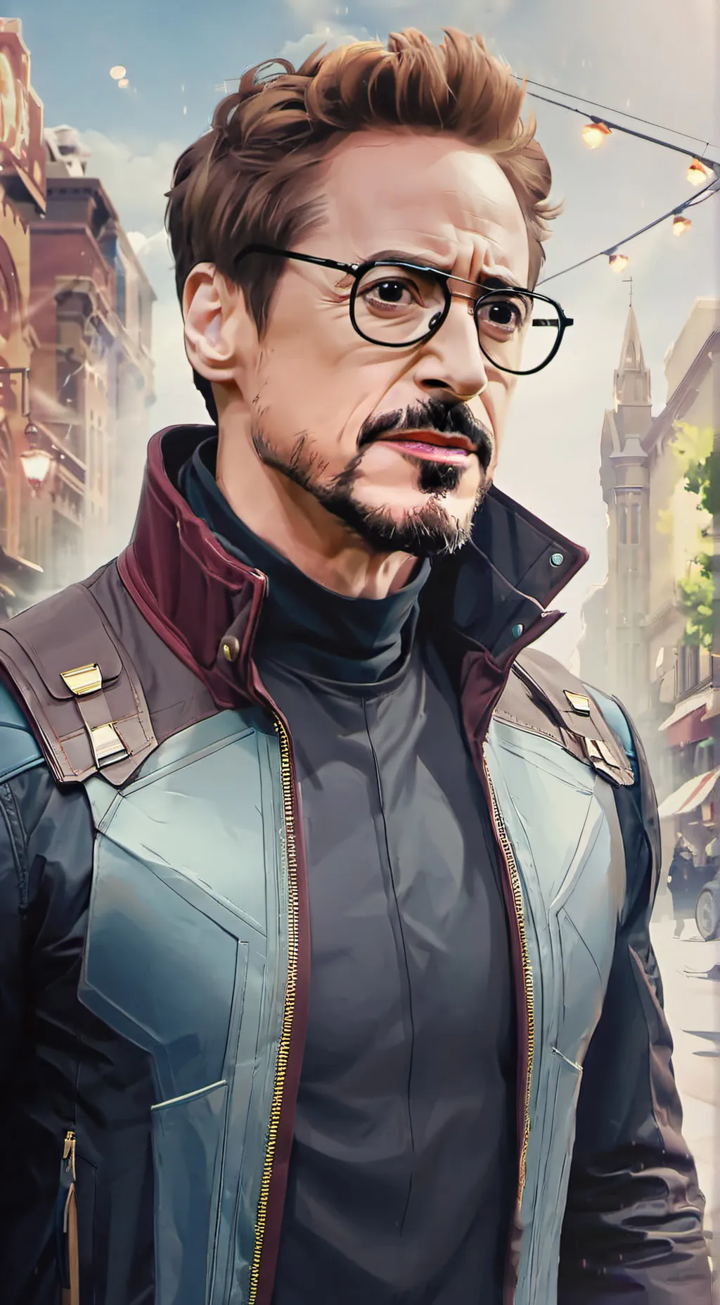 ai character: tony stark background