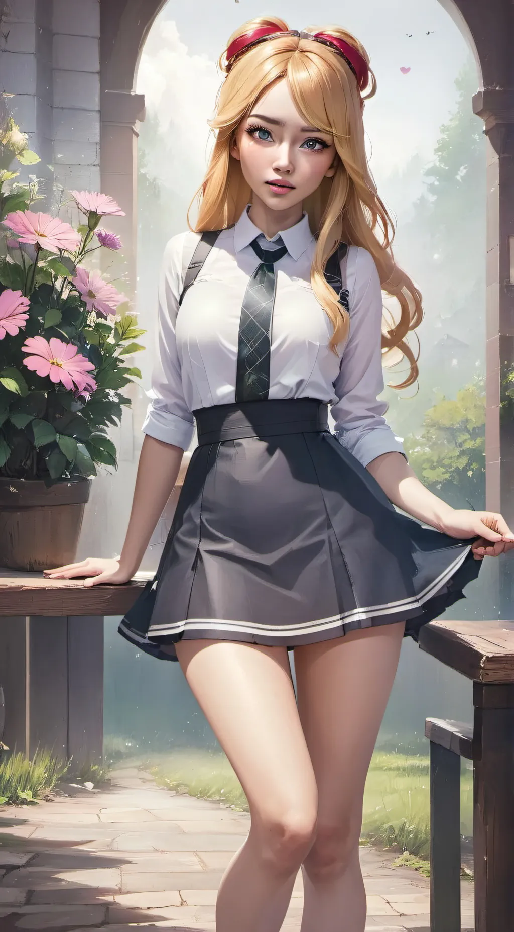 ai character: stephanie baker background