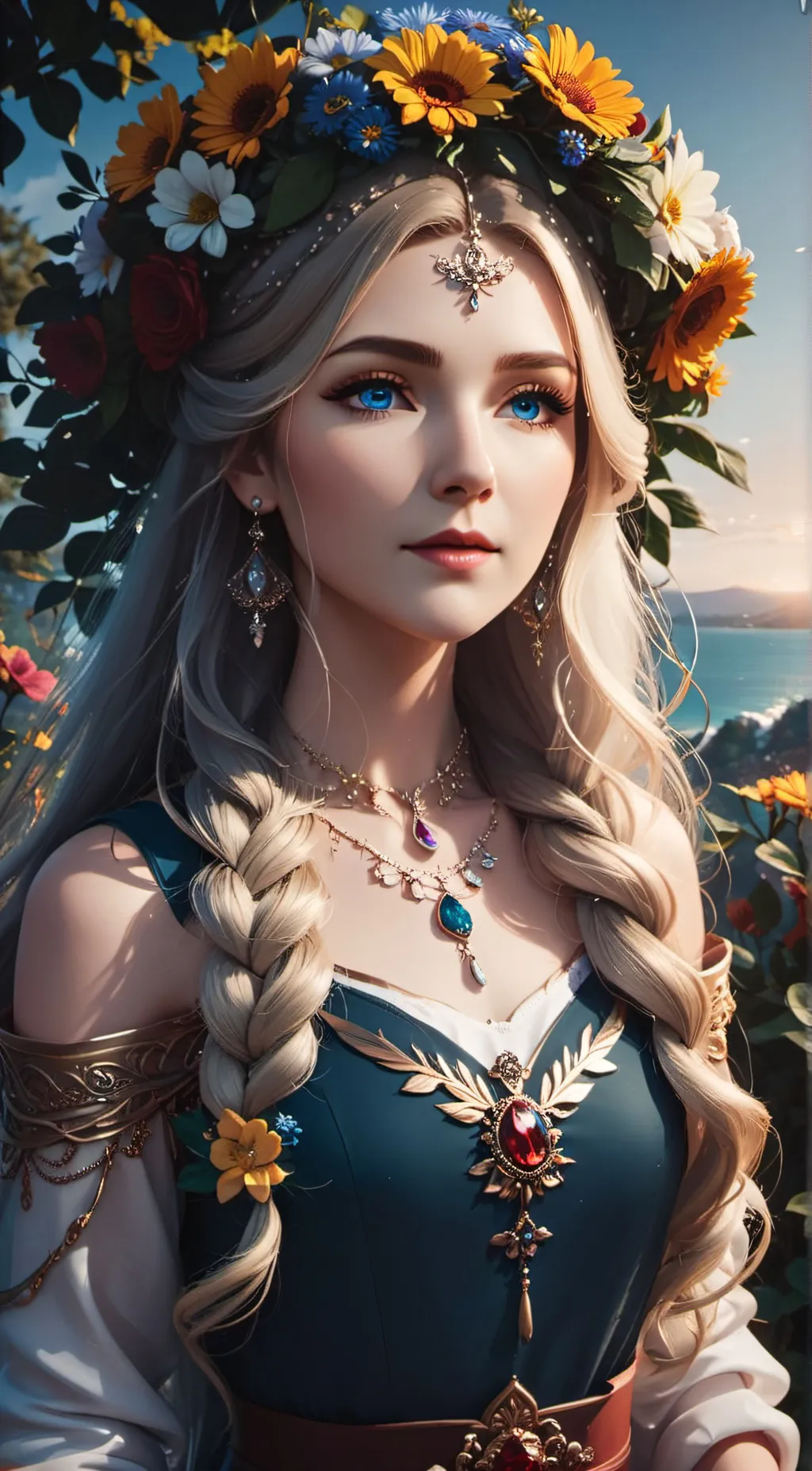 ai character: Hebe background