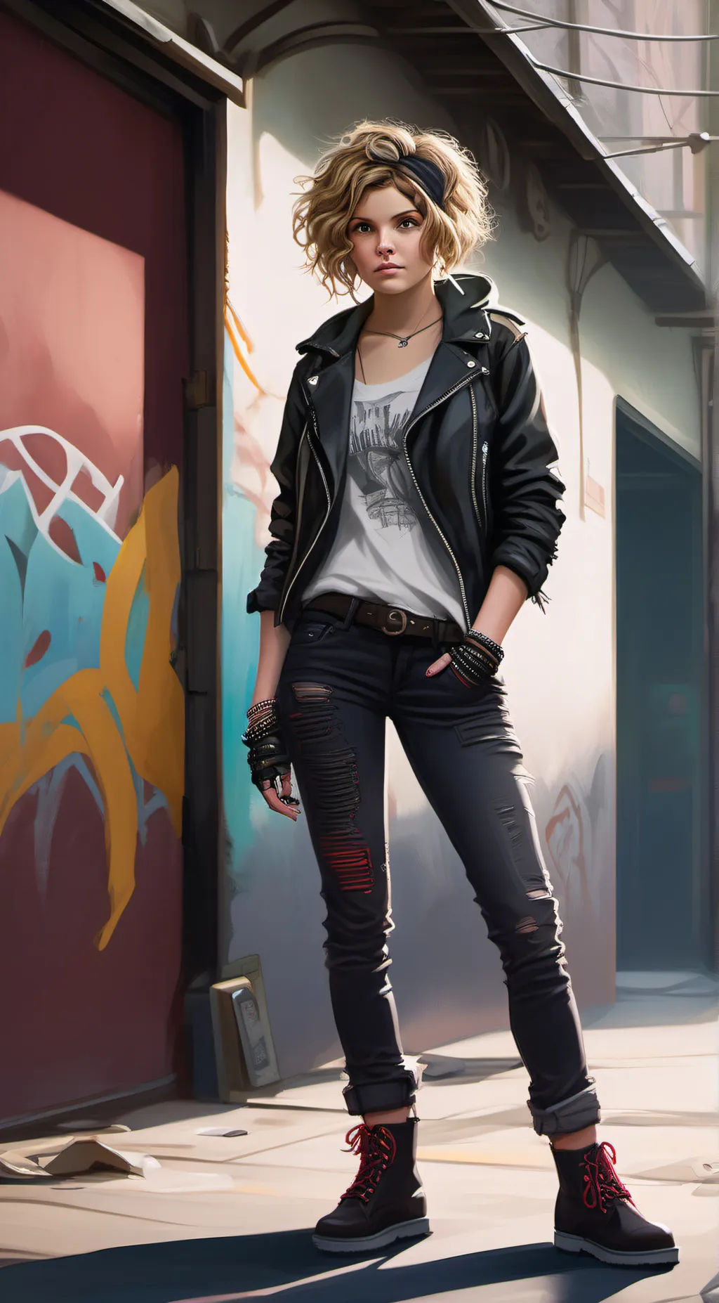 ai character: cat background