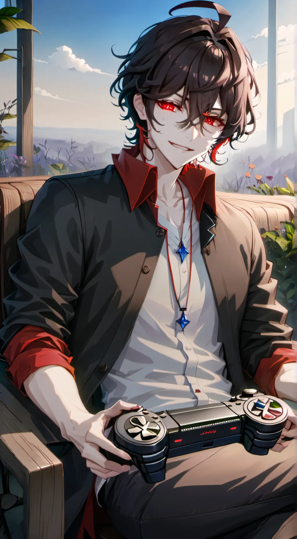 ai character: Leo background