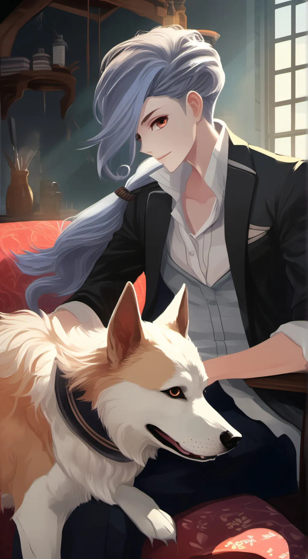 ai character: Mei Mei background