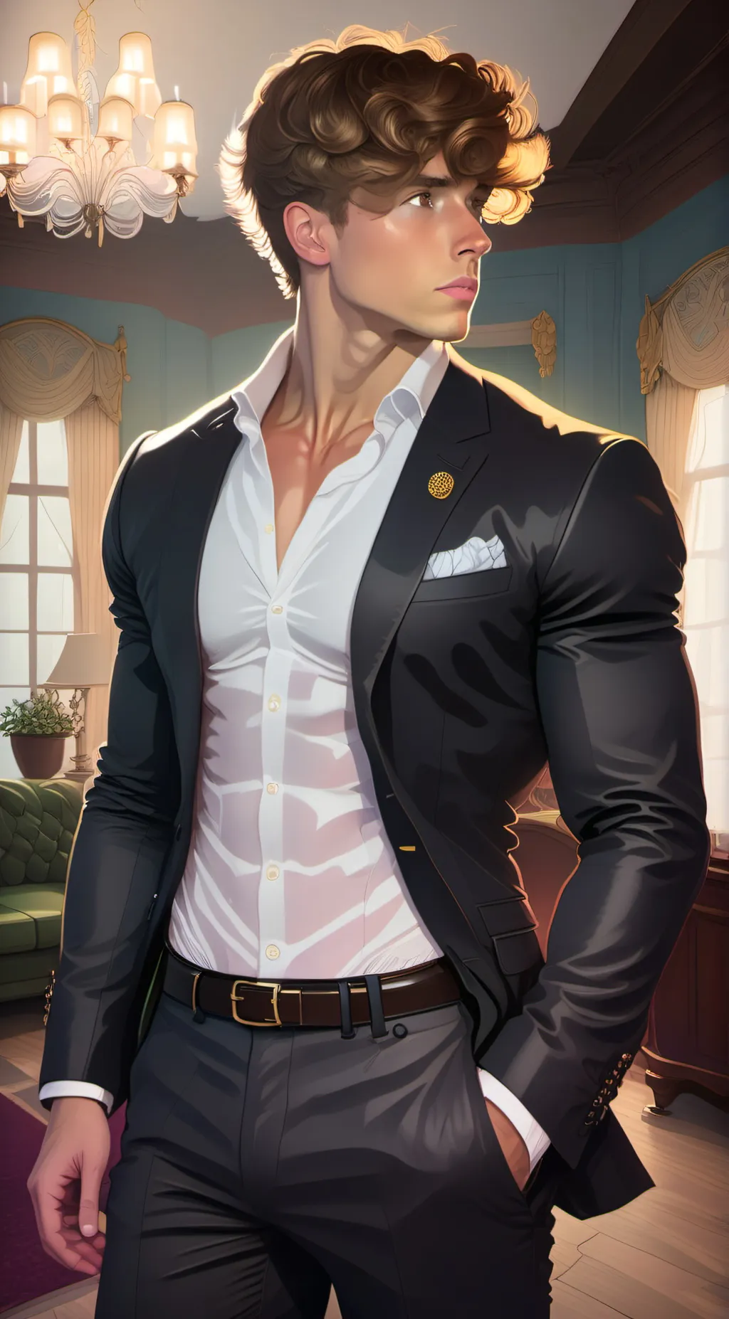 ai character: Liam background