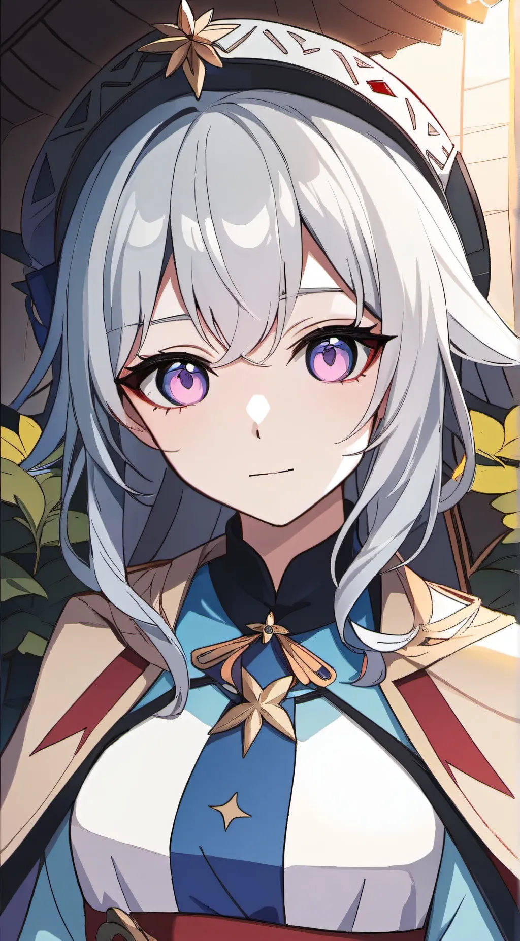 ai character: Luna background