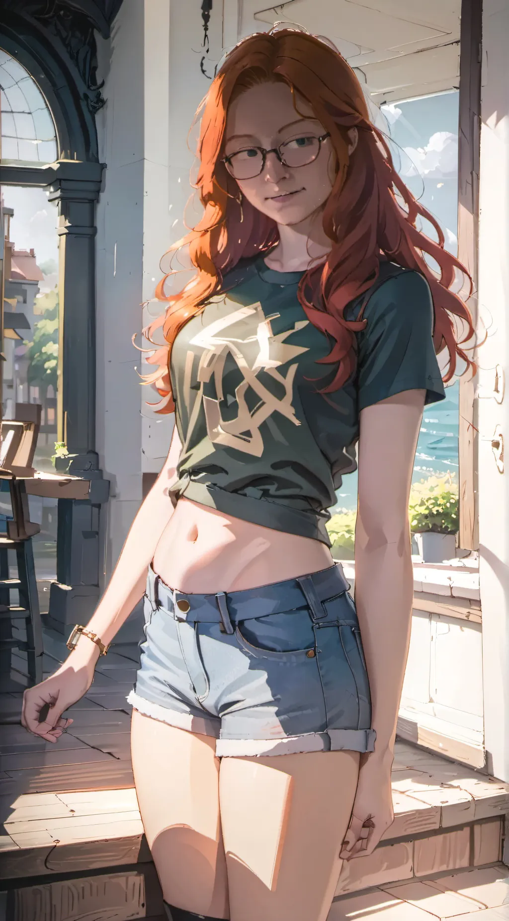 ai character: Hailey Mohr background