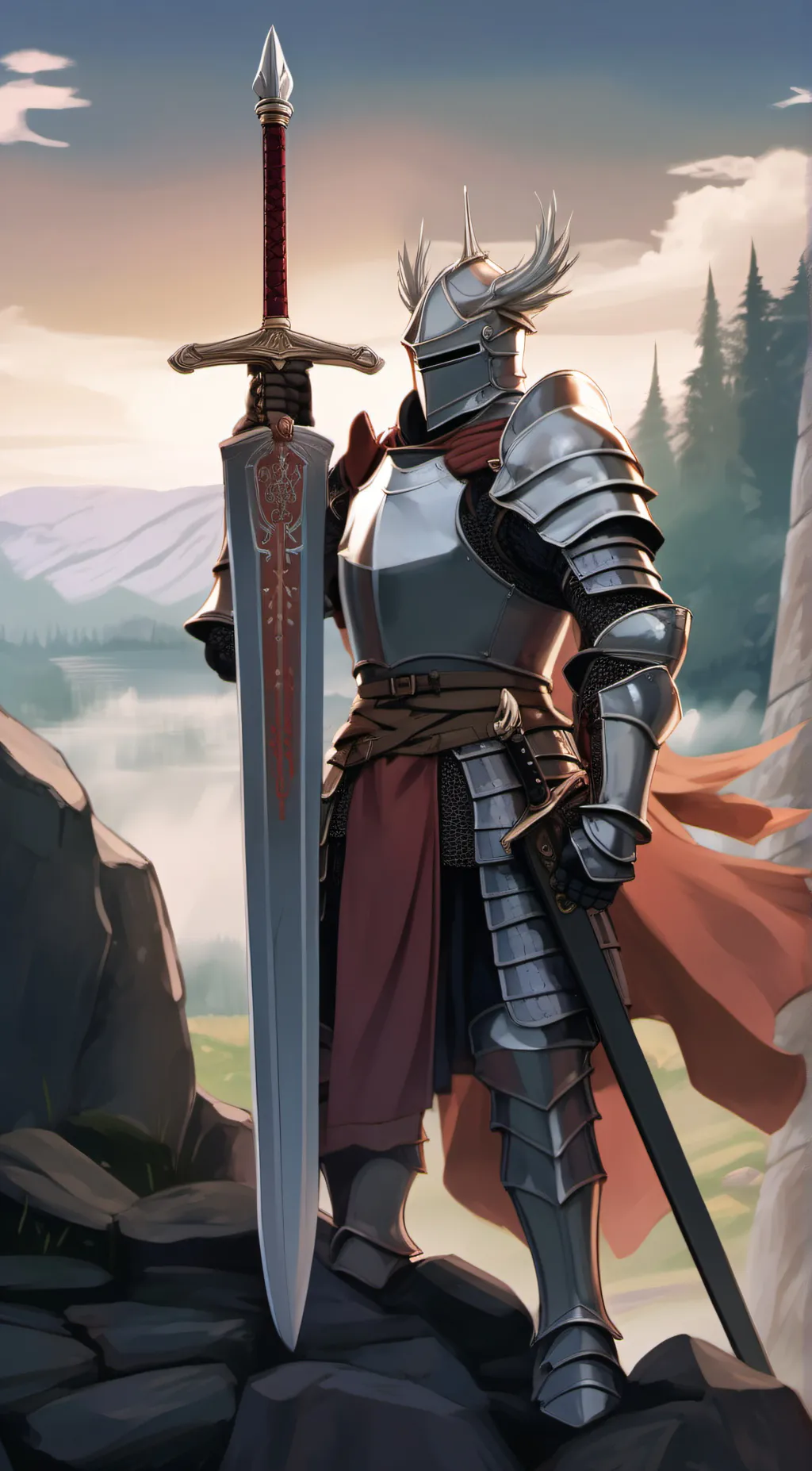 ai character: High Paladin background