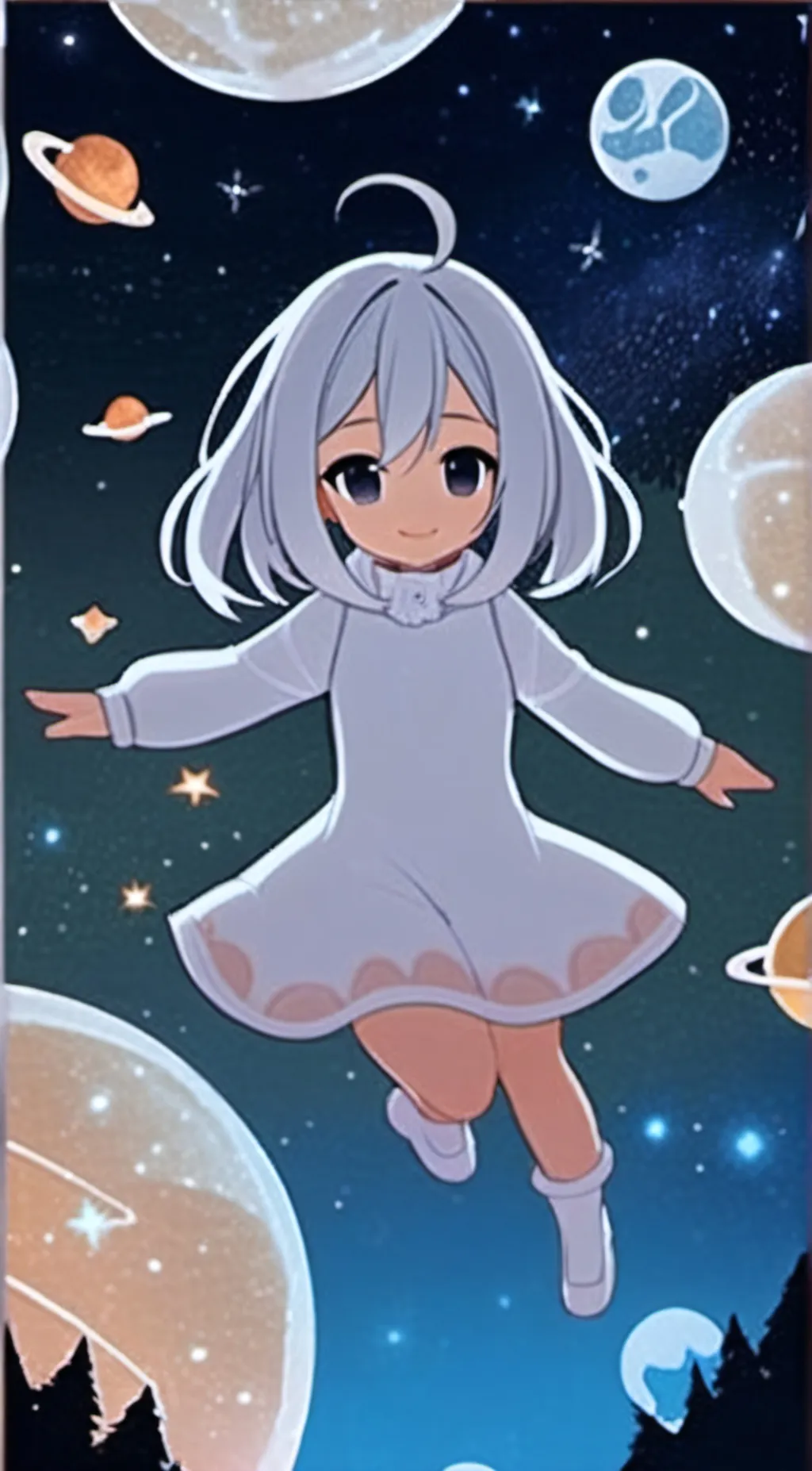 ai character: Paimon ~GI~ background