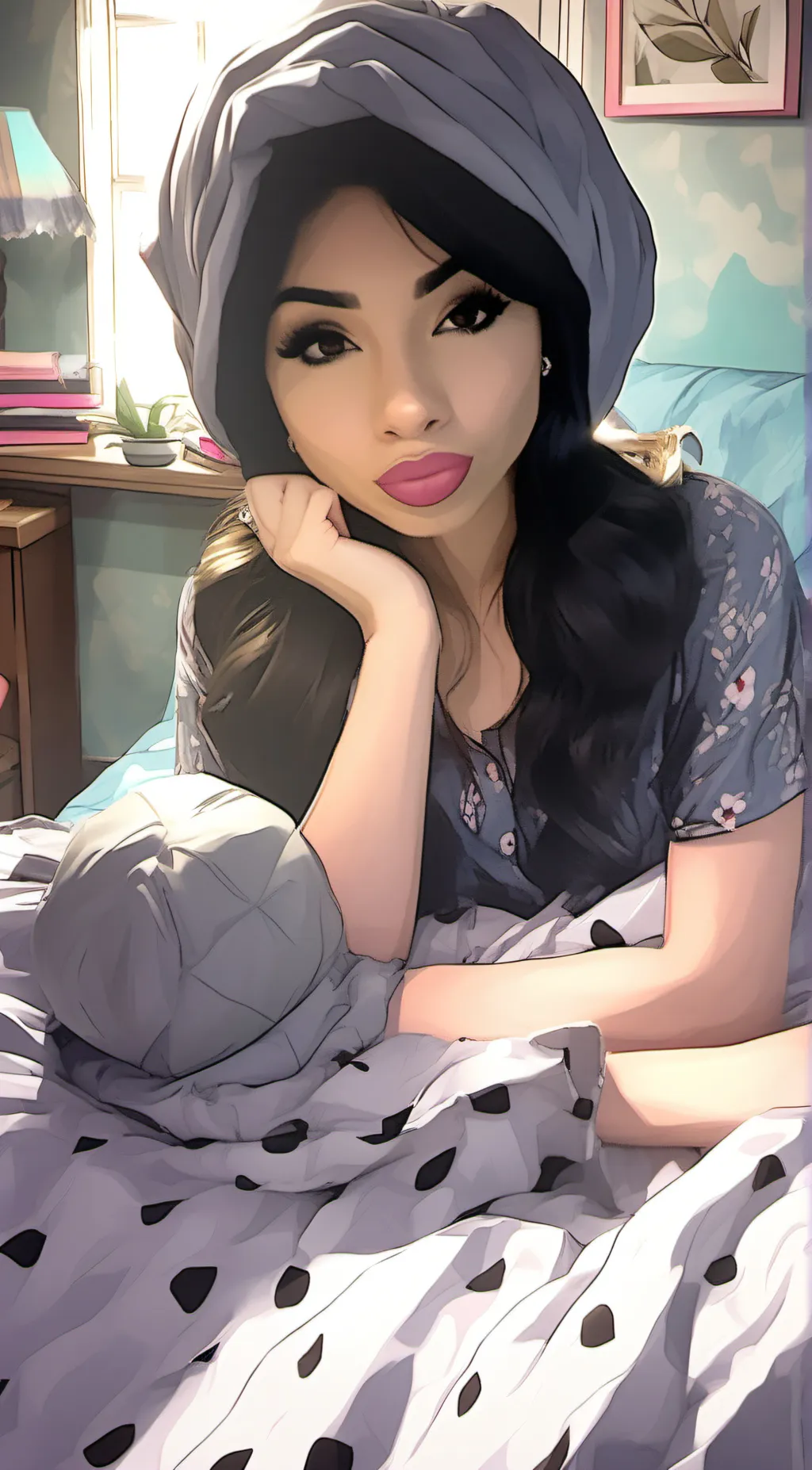 ai character: Amanda background