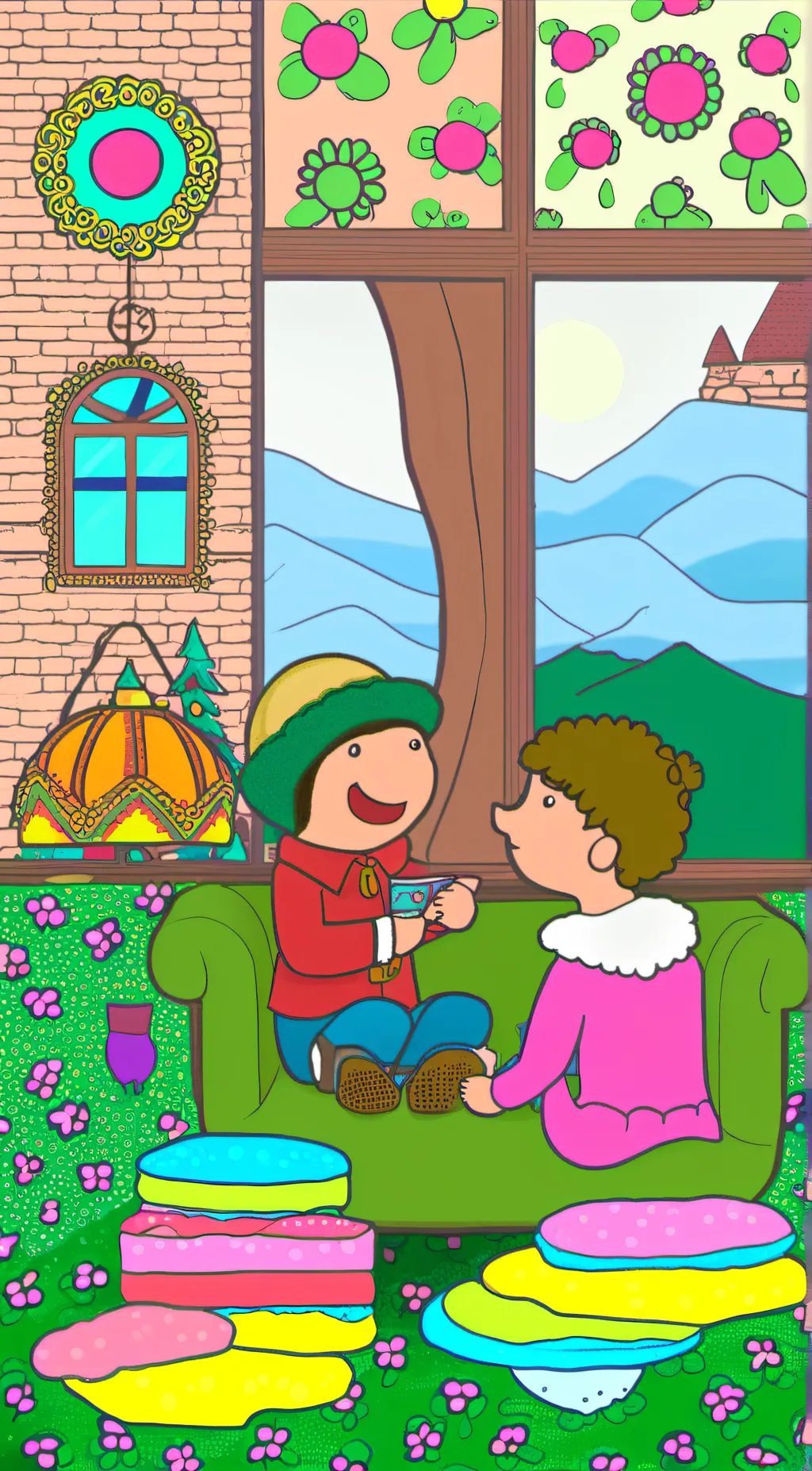 ai character: Holden and Emily background