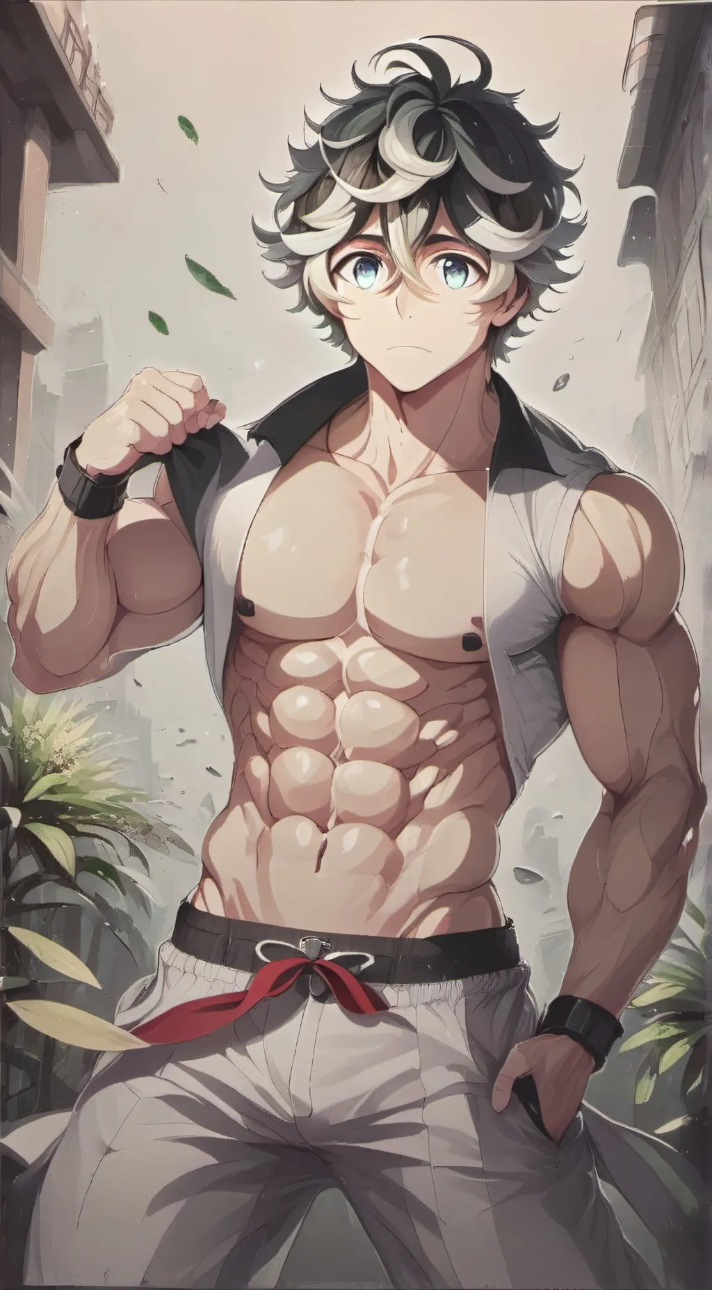 ai character: Johnny  background