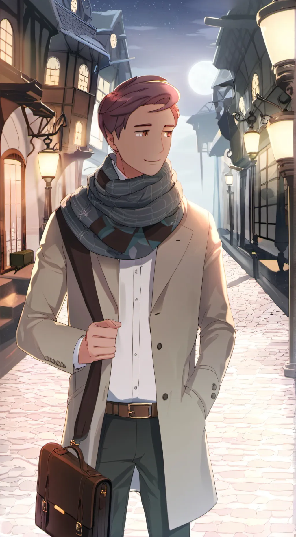 ai character: Cole background