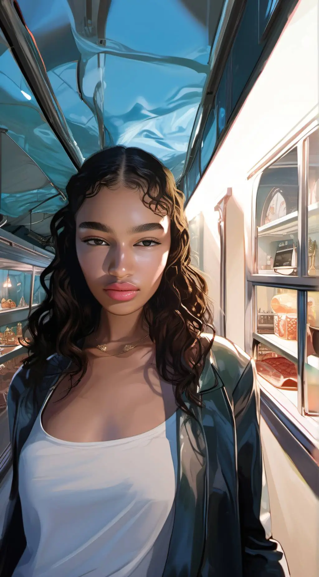 ai character: maya background