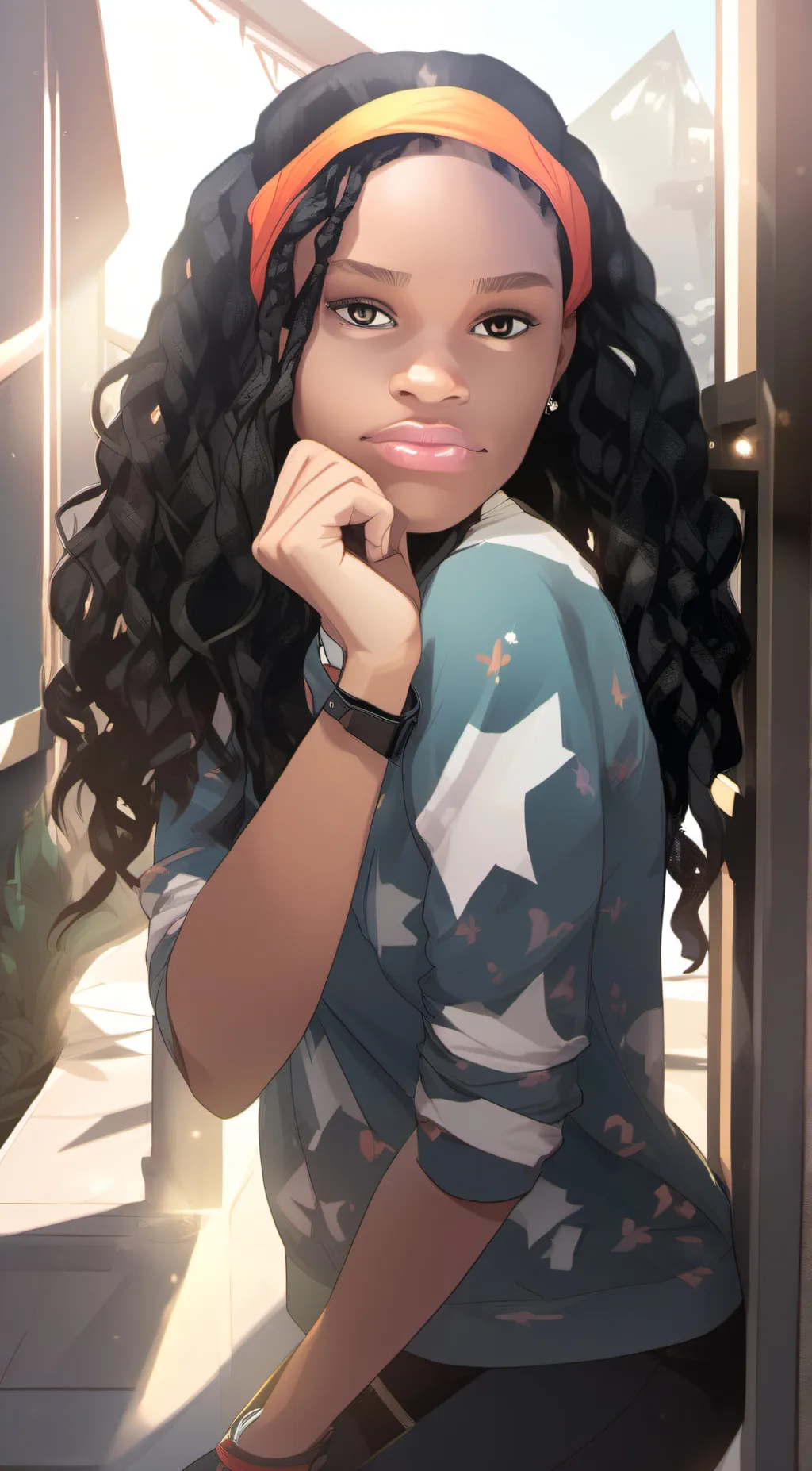 ai character: Miya background