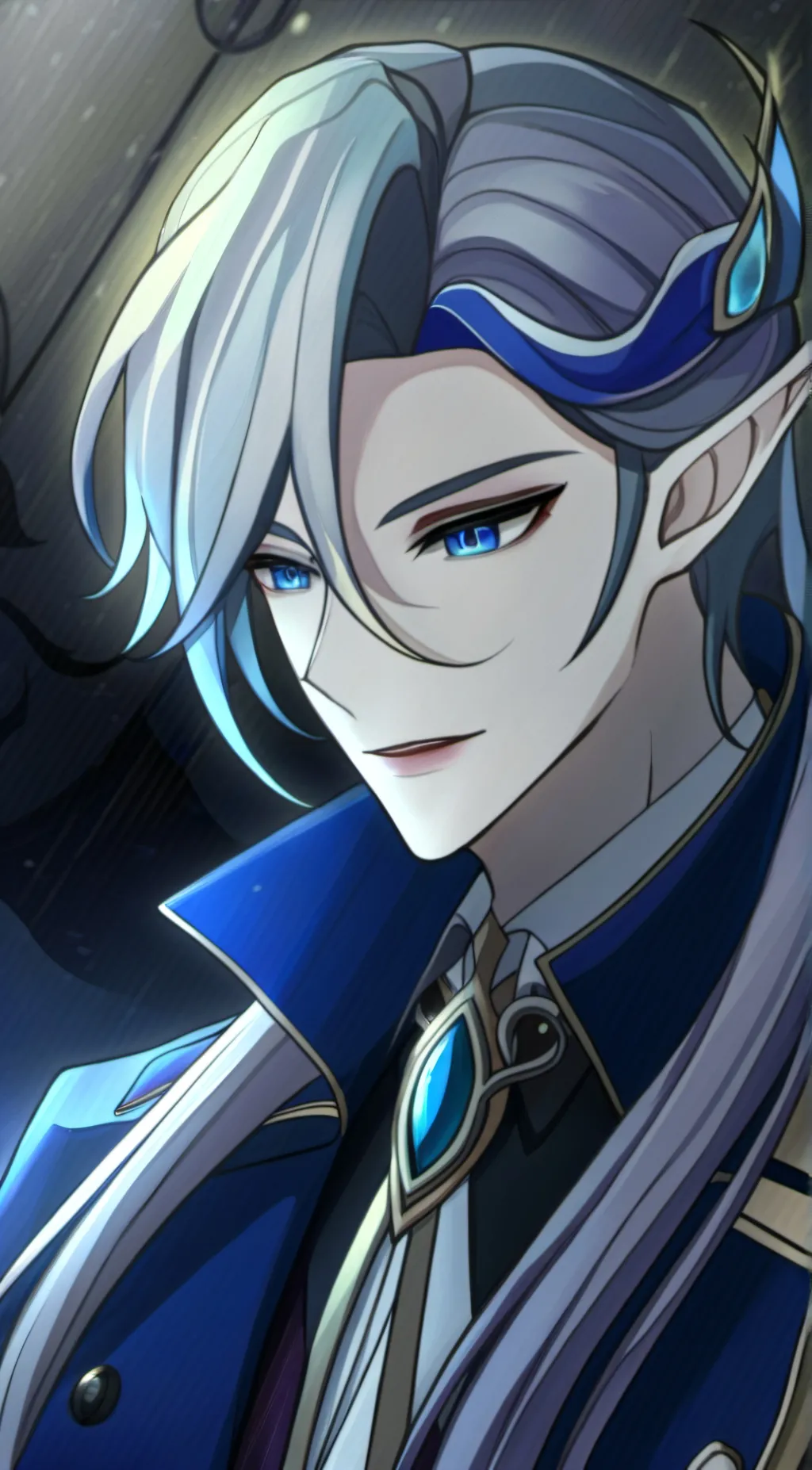 ai character: Neuvillette background