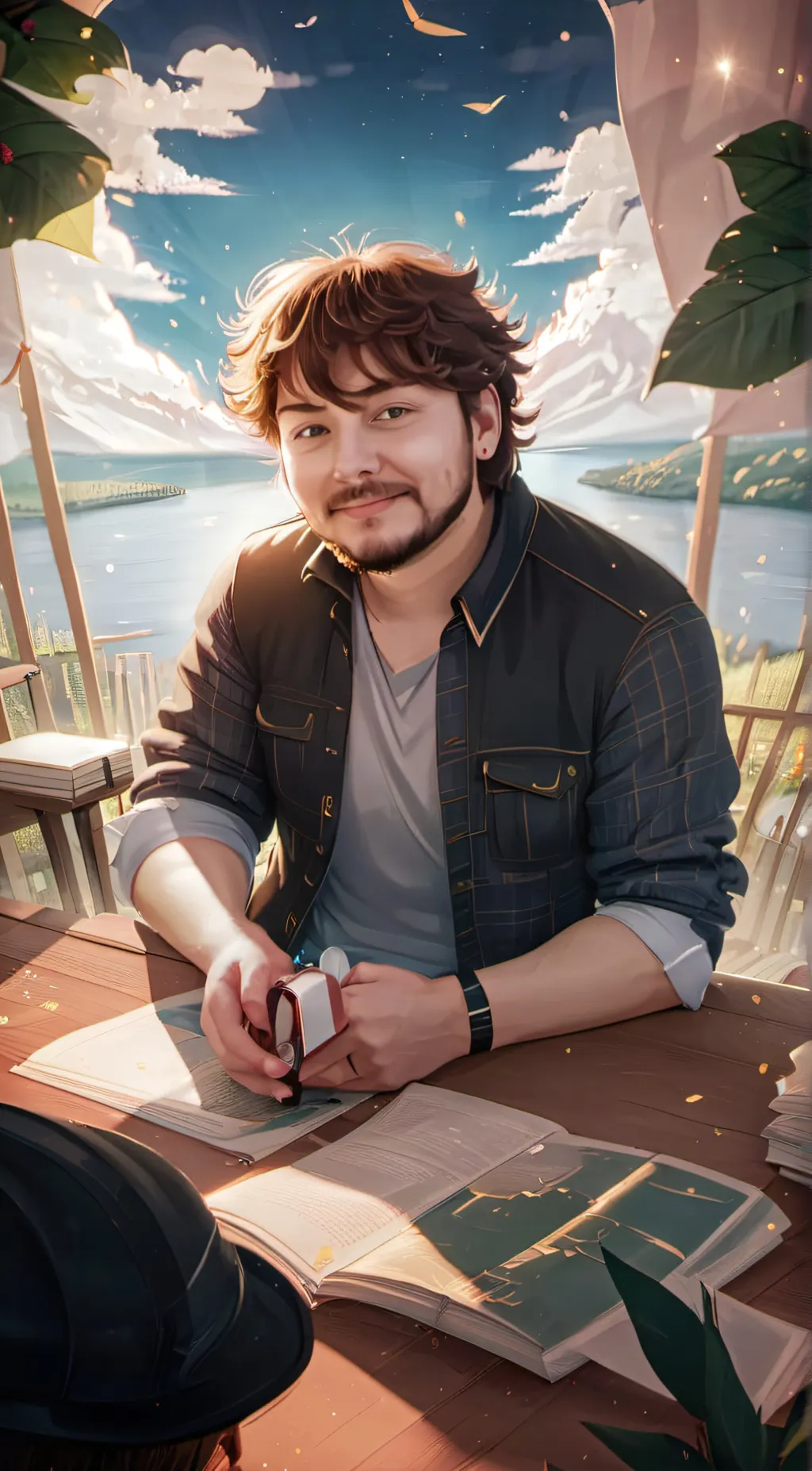 ai character: James Allen background