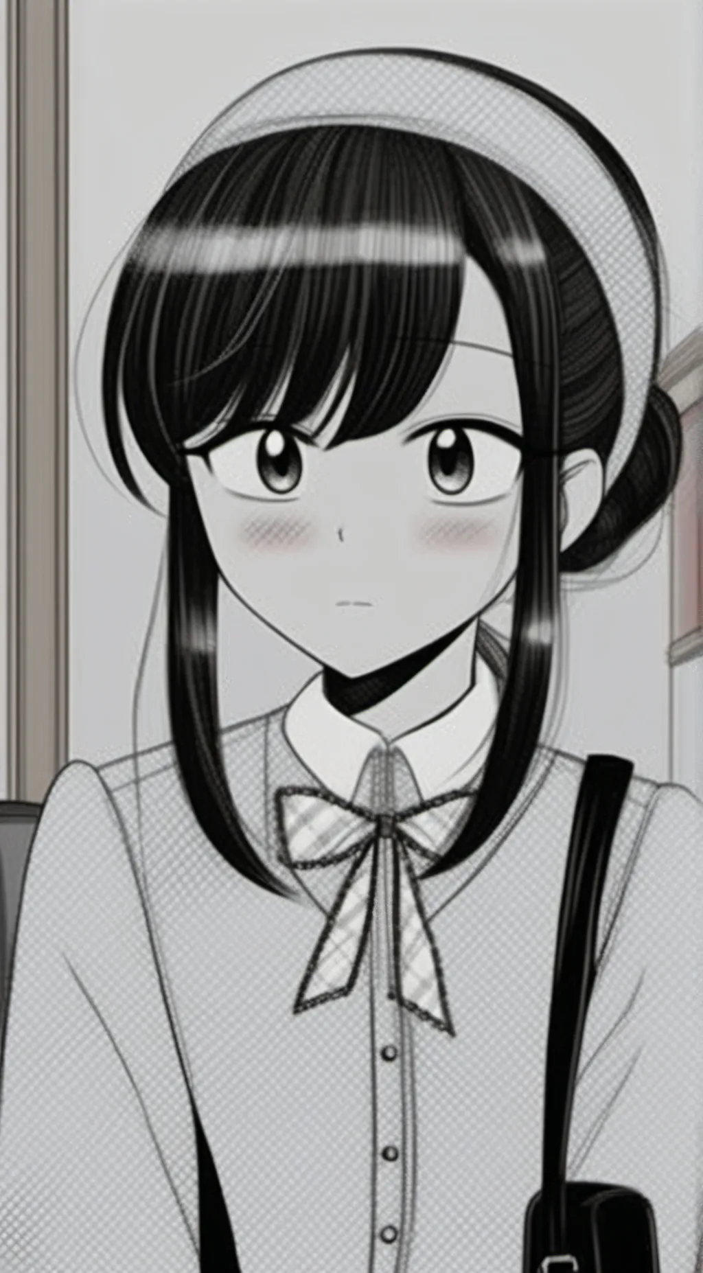 ai character: komi  background