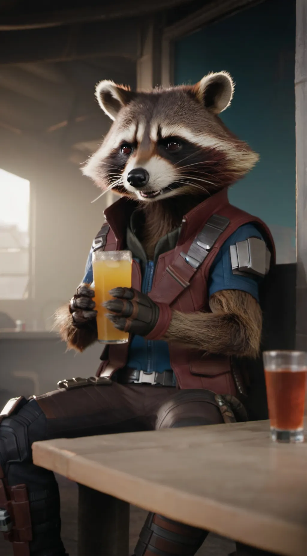 Talkie AI - Chat with rocket raccoon 