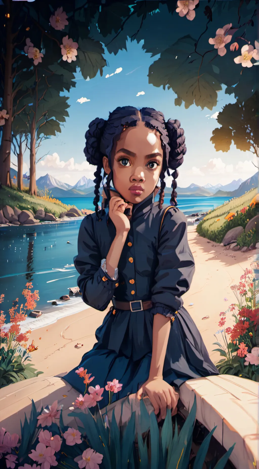 ai character: Ki Ki background