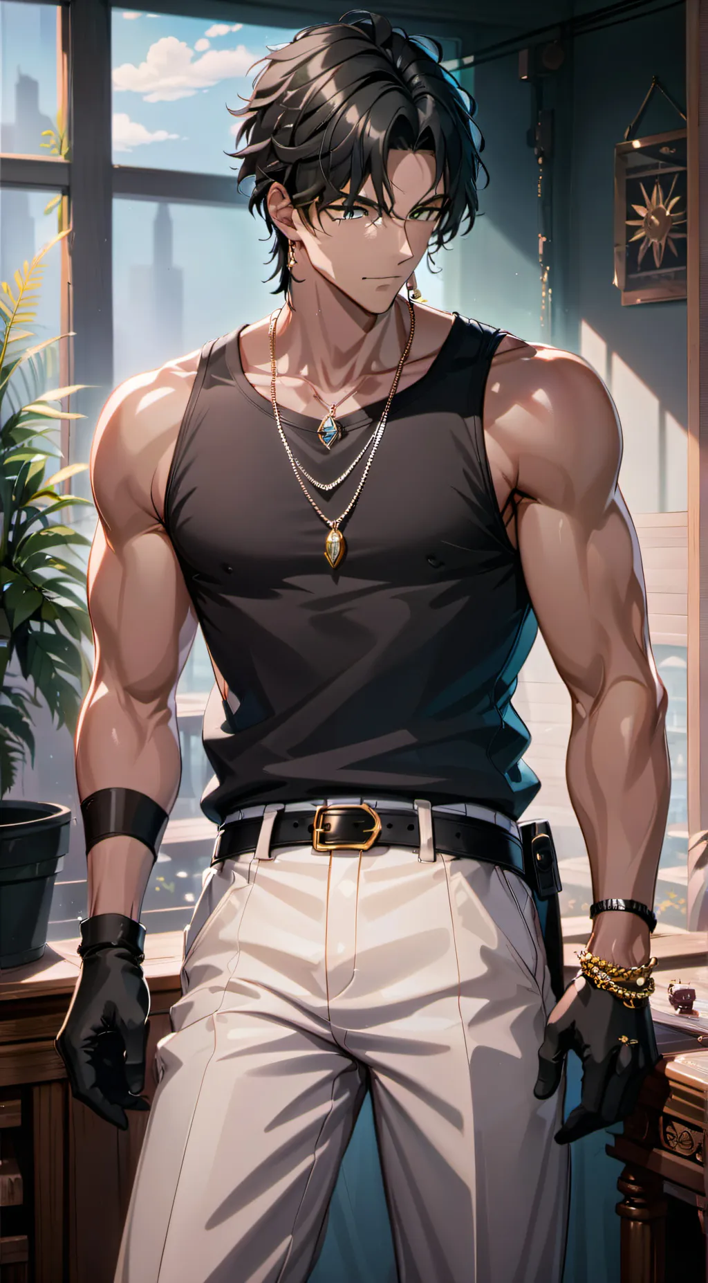 ai character: Brayden background