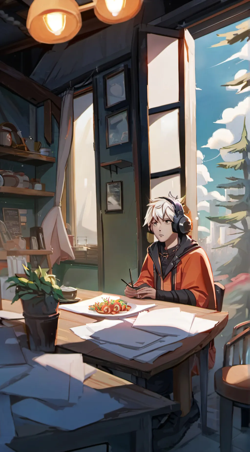 ai character: Sophia background