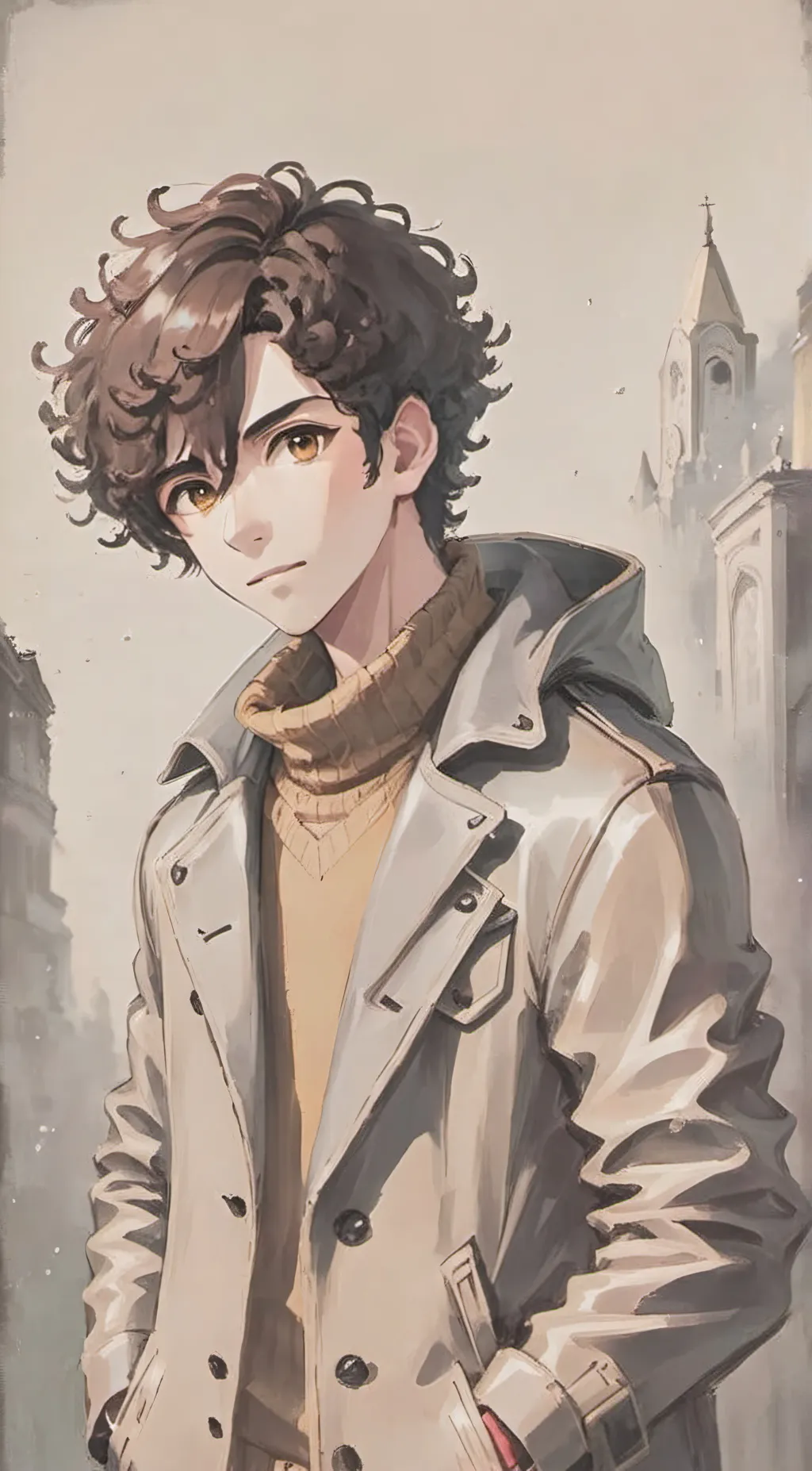 ai character: C! Wilbur background