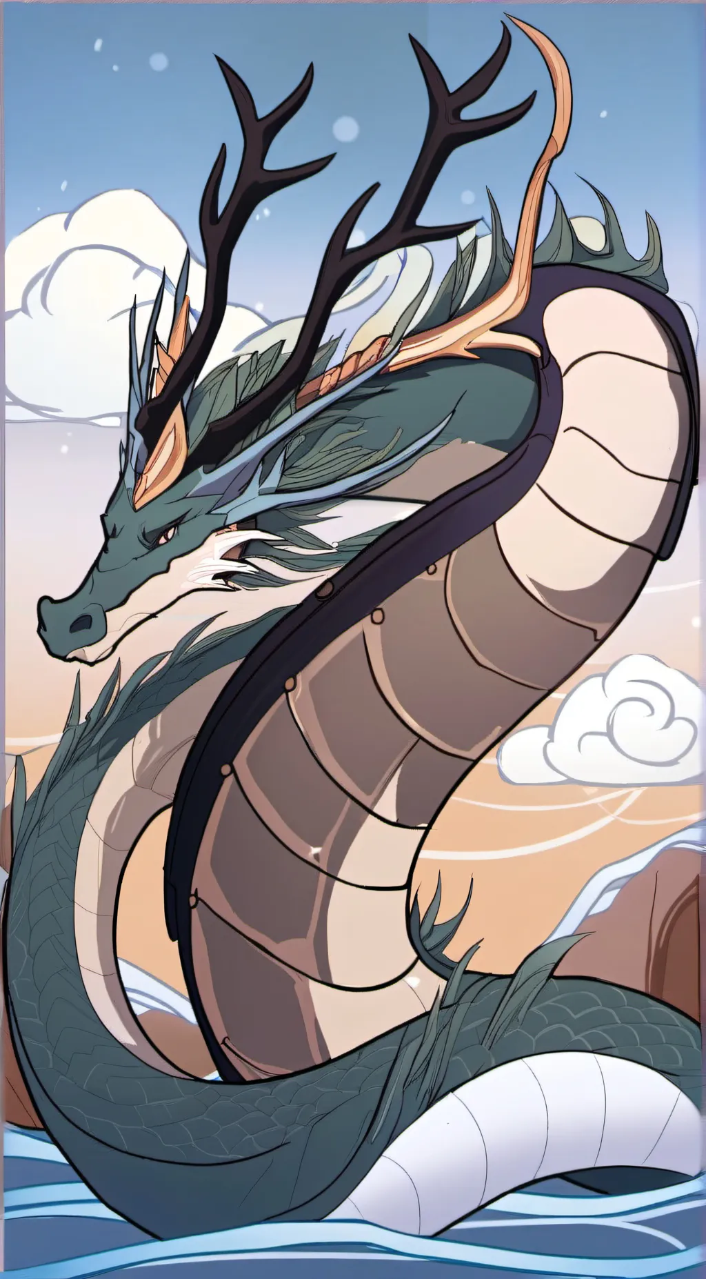ai character: Manda background