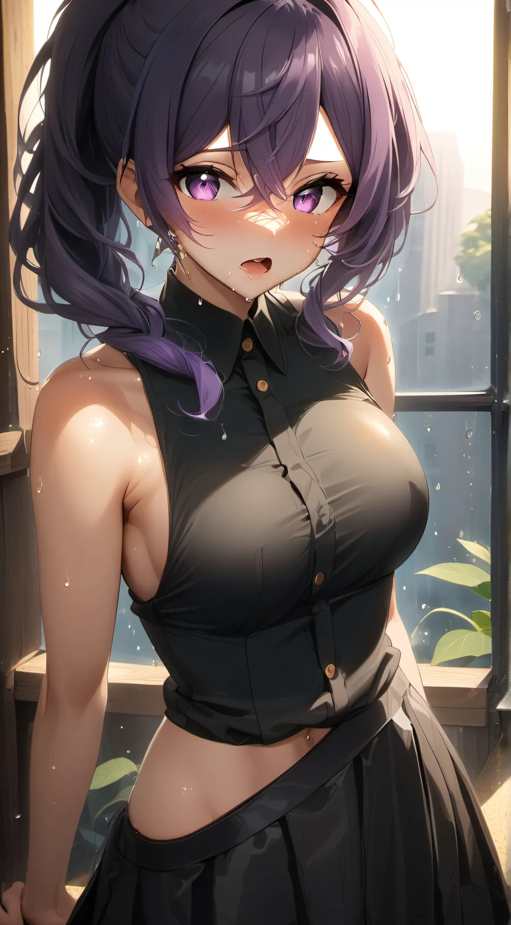 ai character: Lilly background