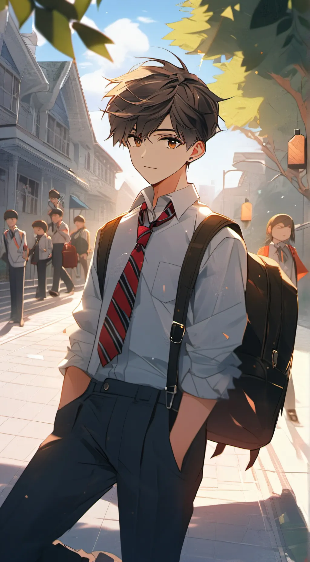 ai character: James background