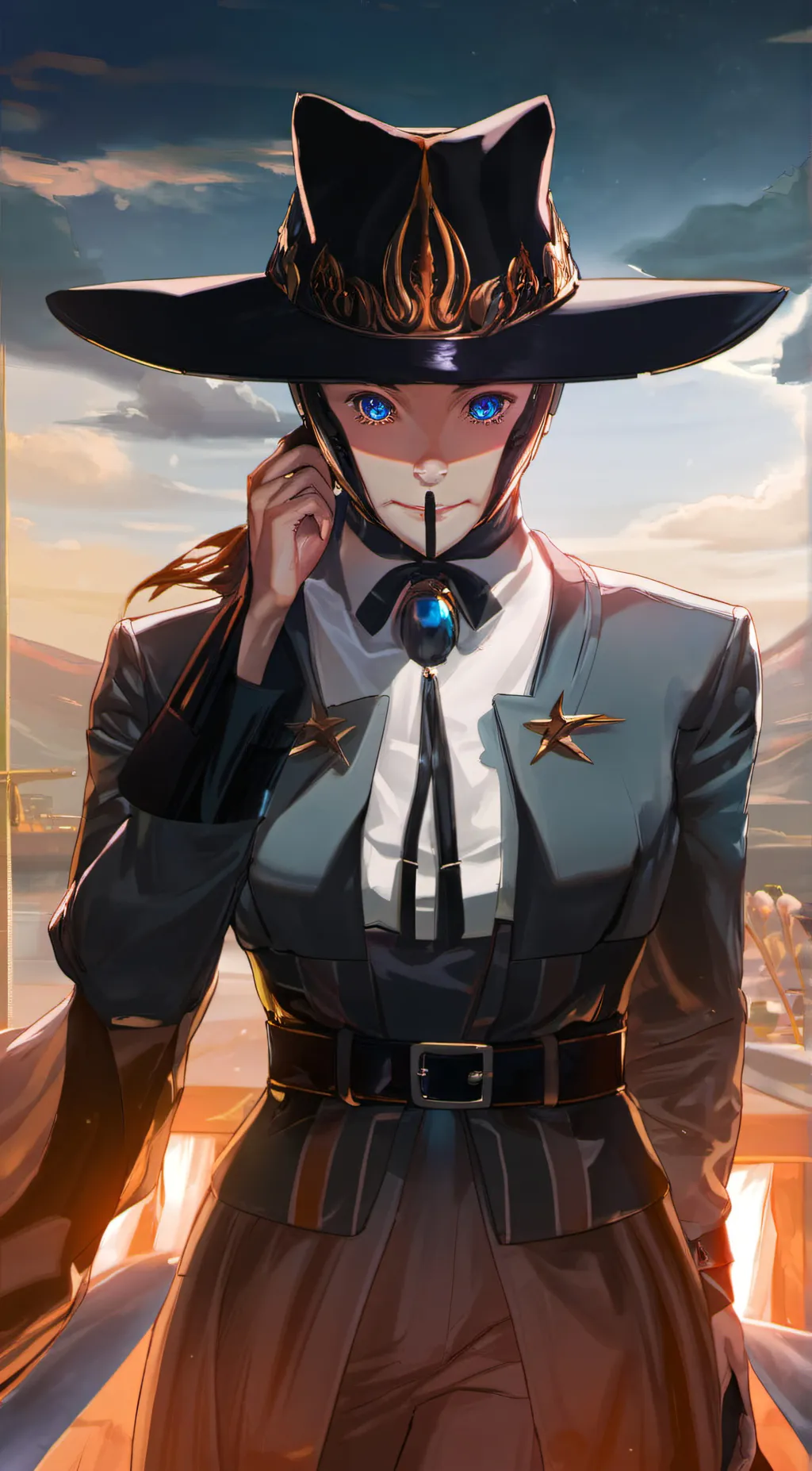 ai character: ali background