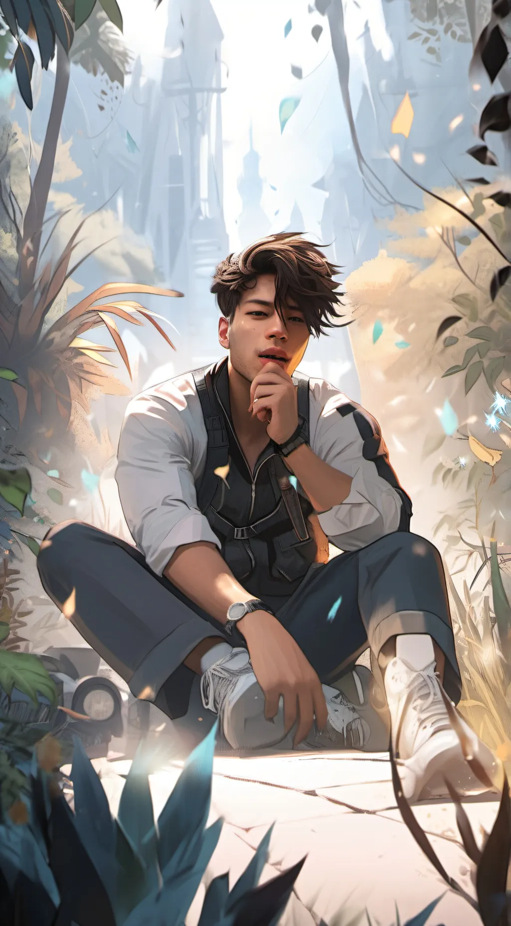 ai character: noah (new kid) background