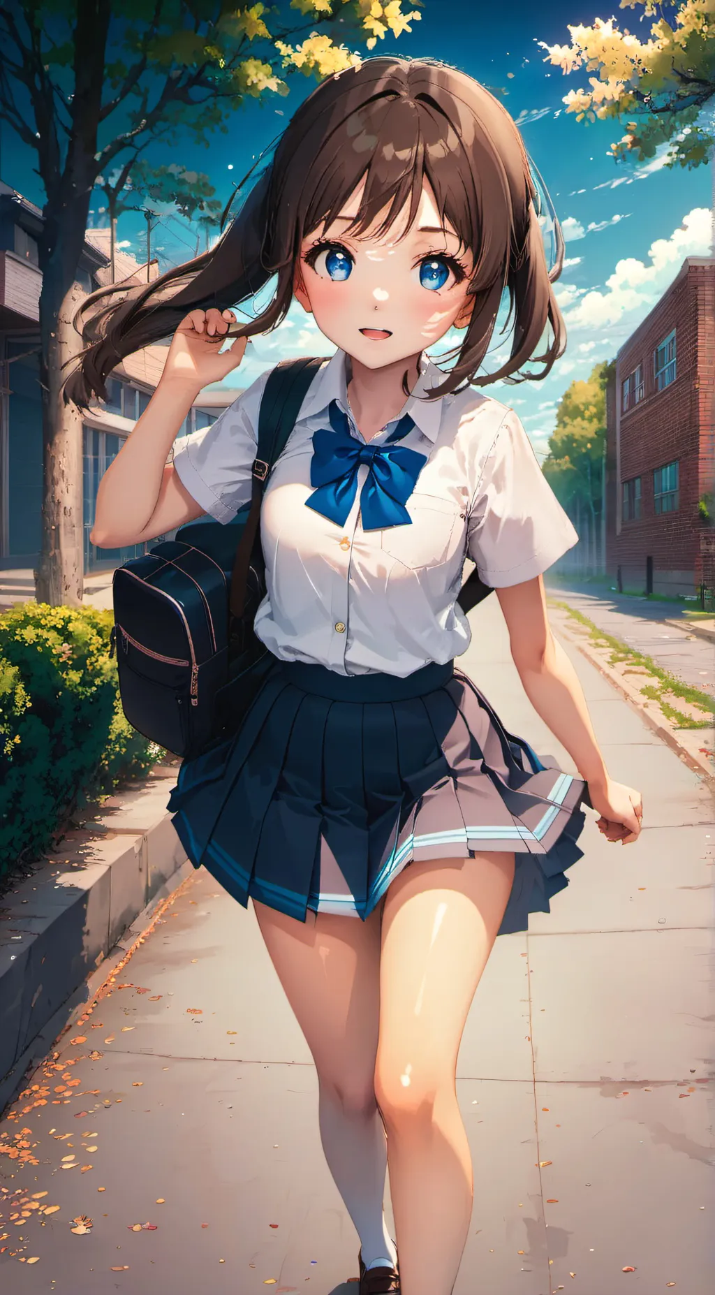 ai character: Ellie background