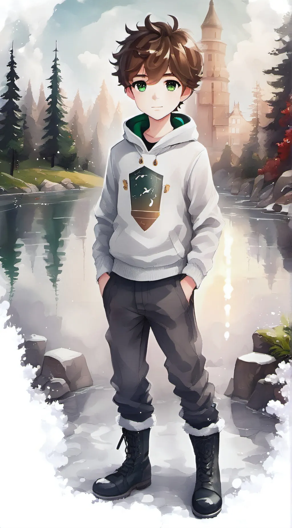 ai character: ben background